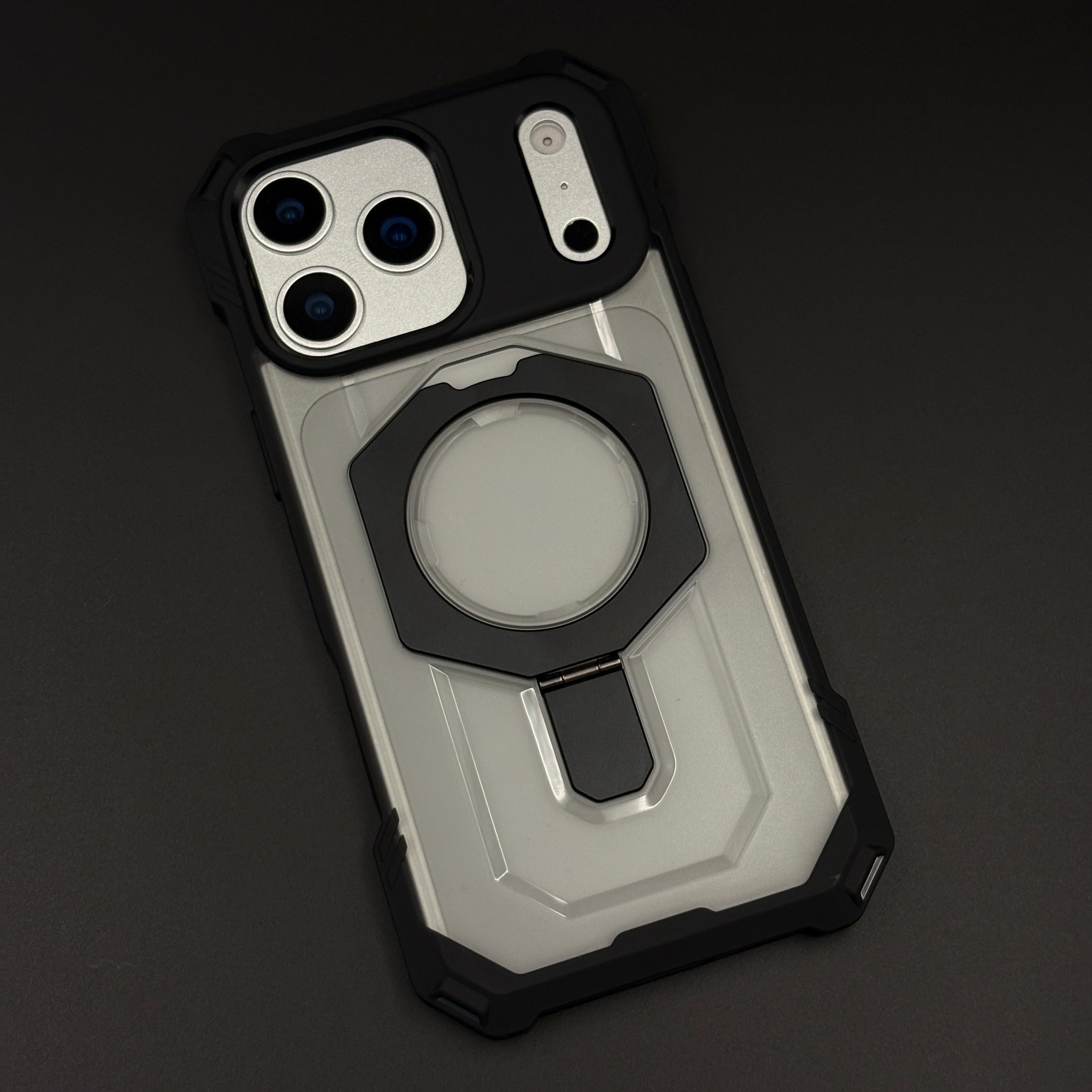 Rugged Magnetic Ring Stand Case for iPhone 17 Series | Shockproof MagSafe-Compatible Cover