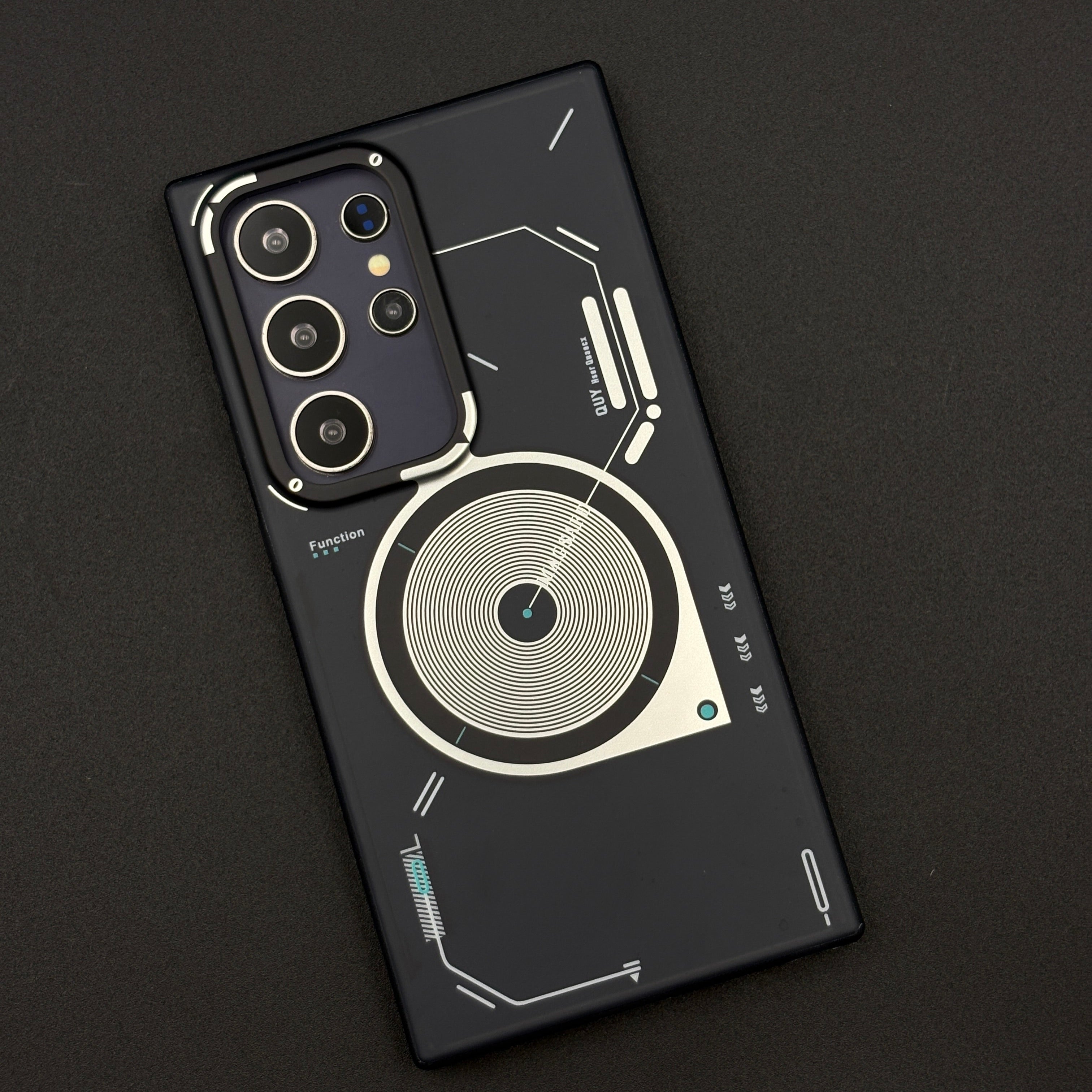 CyberTech MagSafe Case for Samsung Galaxy S24 Ultra | Matte Translucent Soft-Touch | Cooling Design