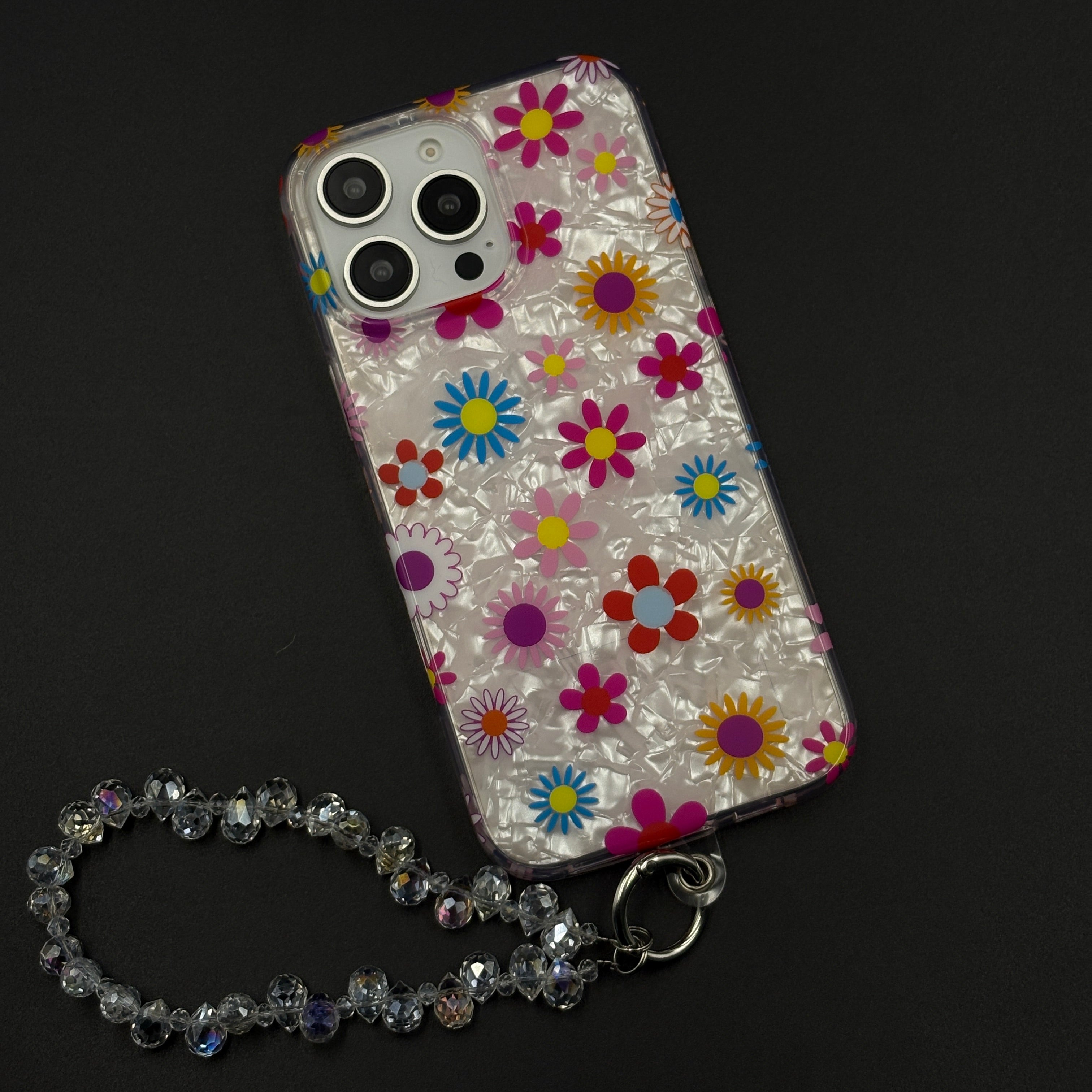 Colorburst Bloom with Sling Mobile Case Cover for iPhone
