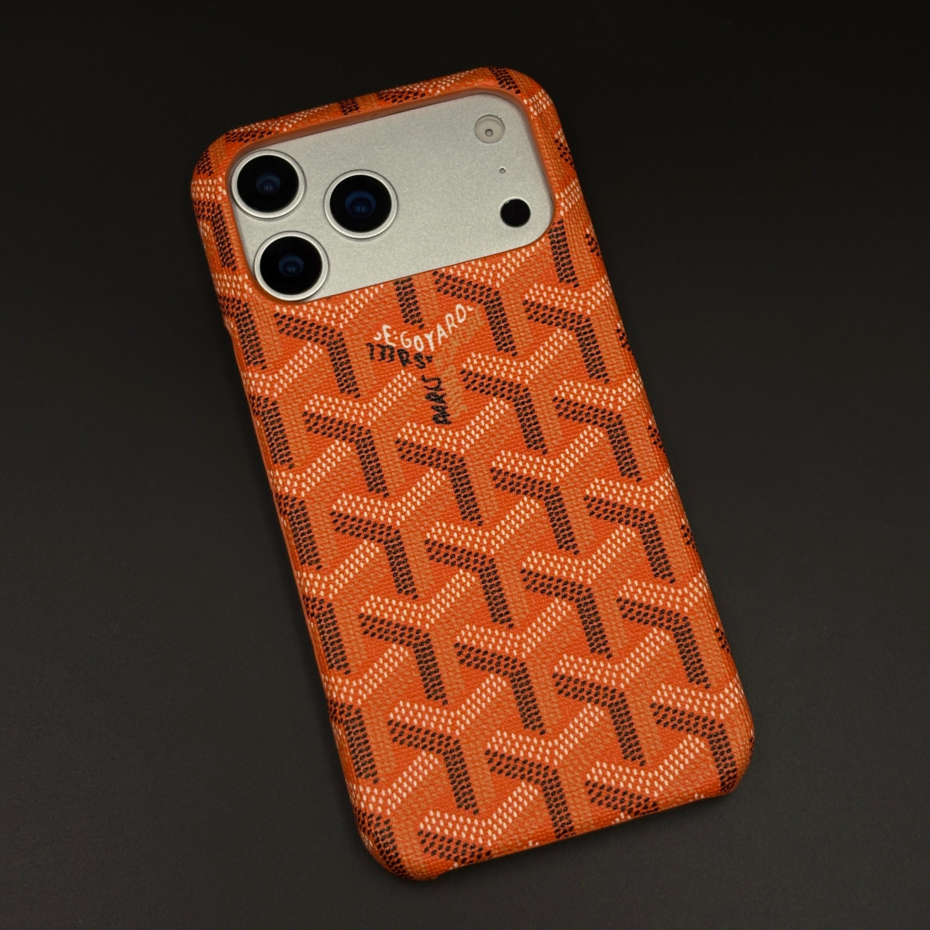 Goyard Phone Case Pink Premium EGY Textured Mobile Case For IPhone 17 Series Designer-inspi Season Made Goyard Phone Case Pink Premium EGY Textured Mobile Case For IPhone 17 Series Designer-inspi Season Made