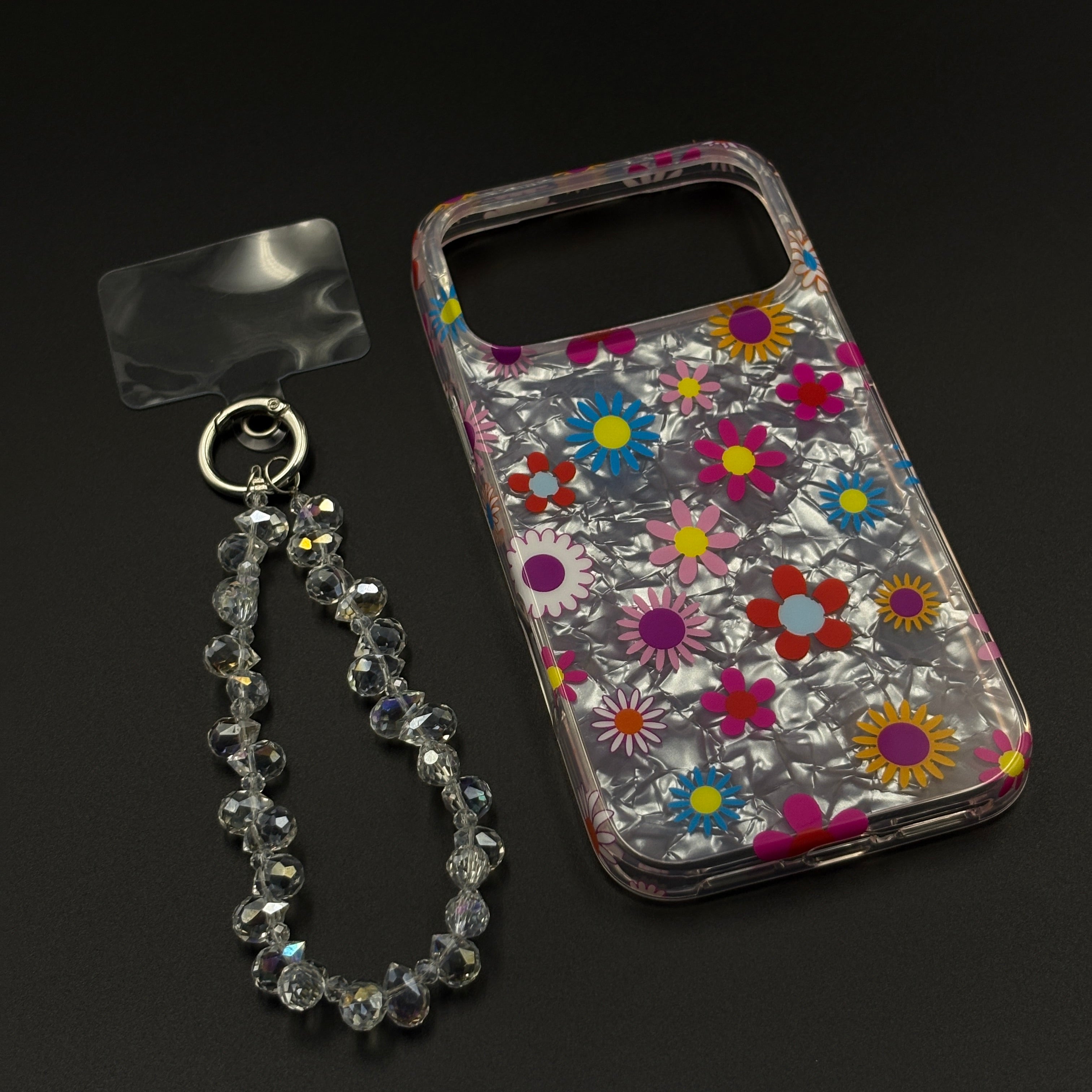 Colorburst Bloom with Sling Mobile Case Cover for iPhone 17 Series