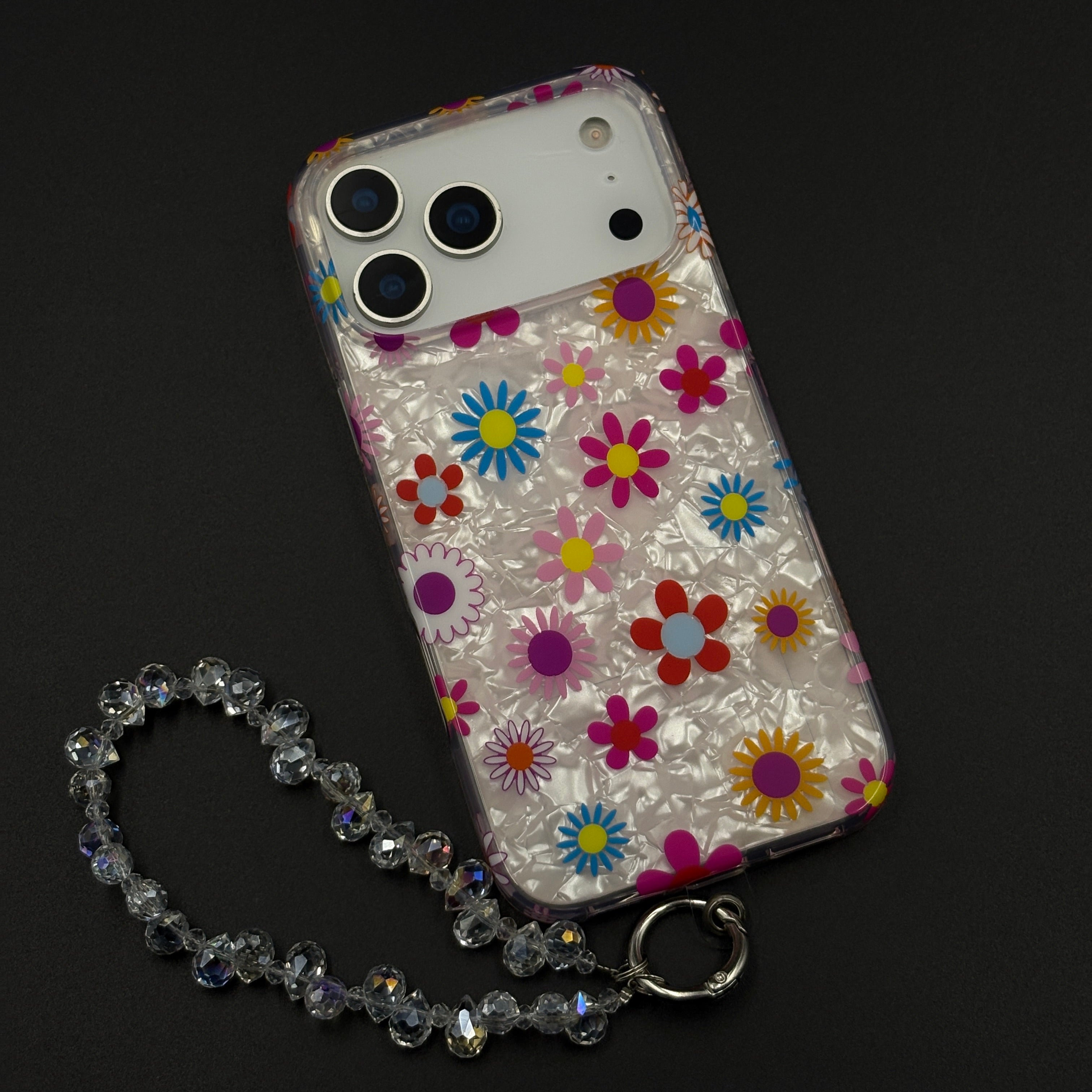 Colorburst Bloom with Sling Mobile Case Cover for iPhone 17 Series