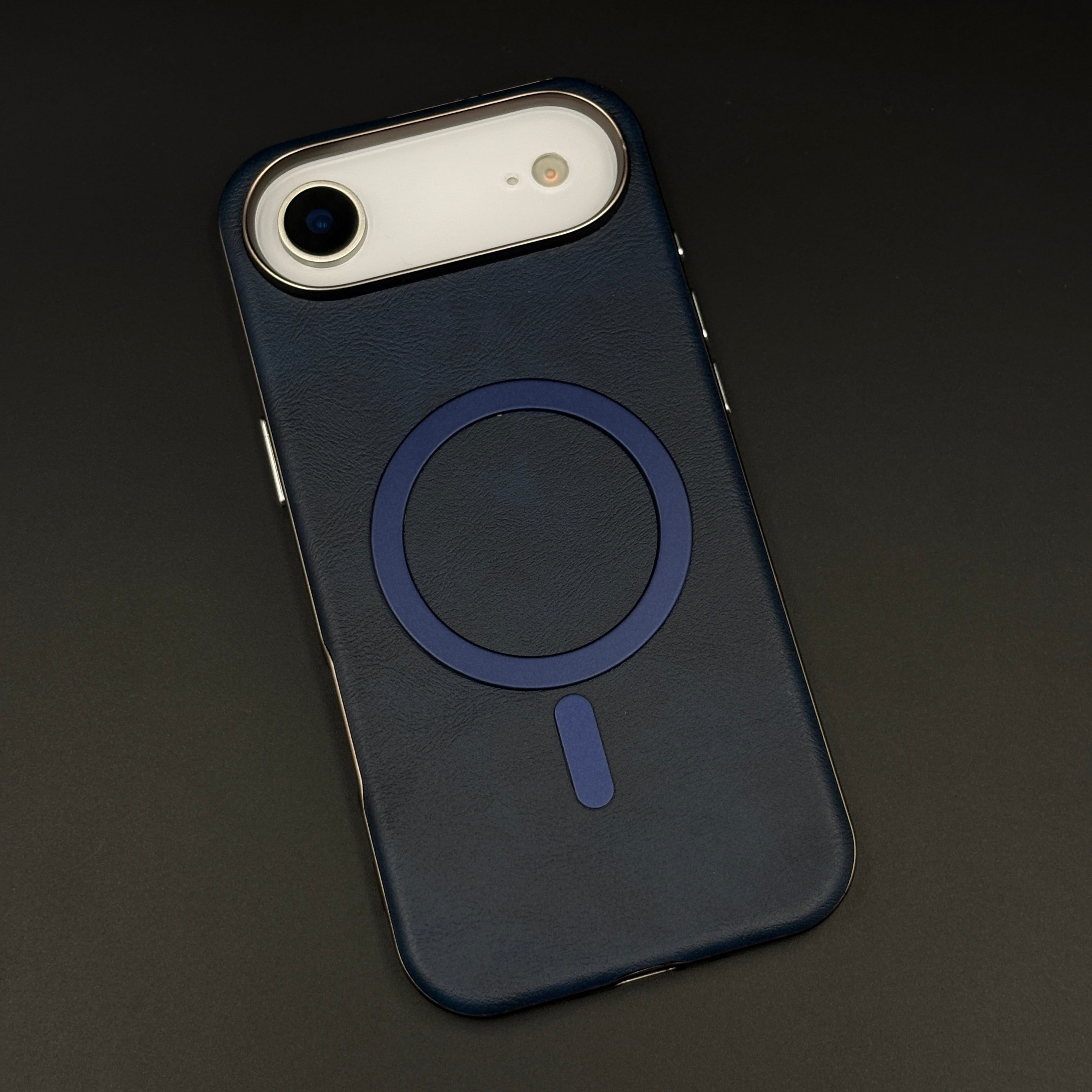 Luxury Leather MagSafe Case for iPhone 17 Air | Camera Lens Protection Back Cover