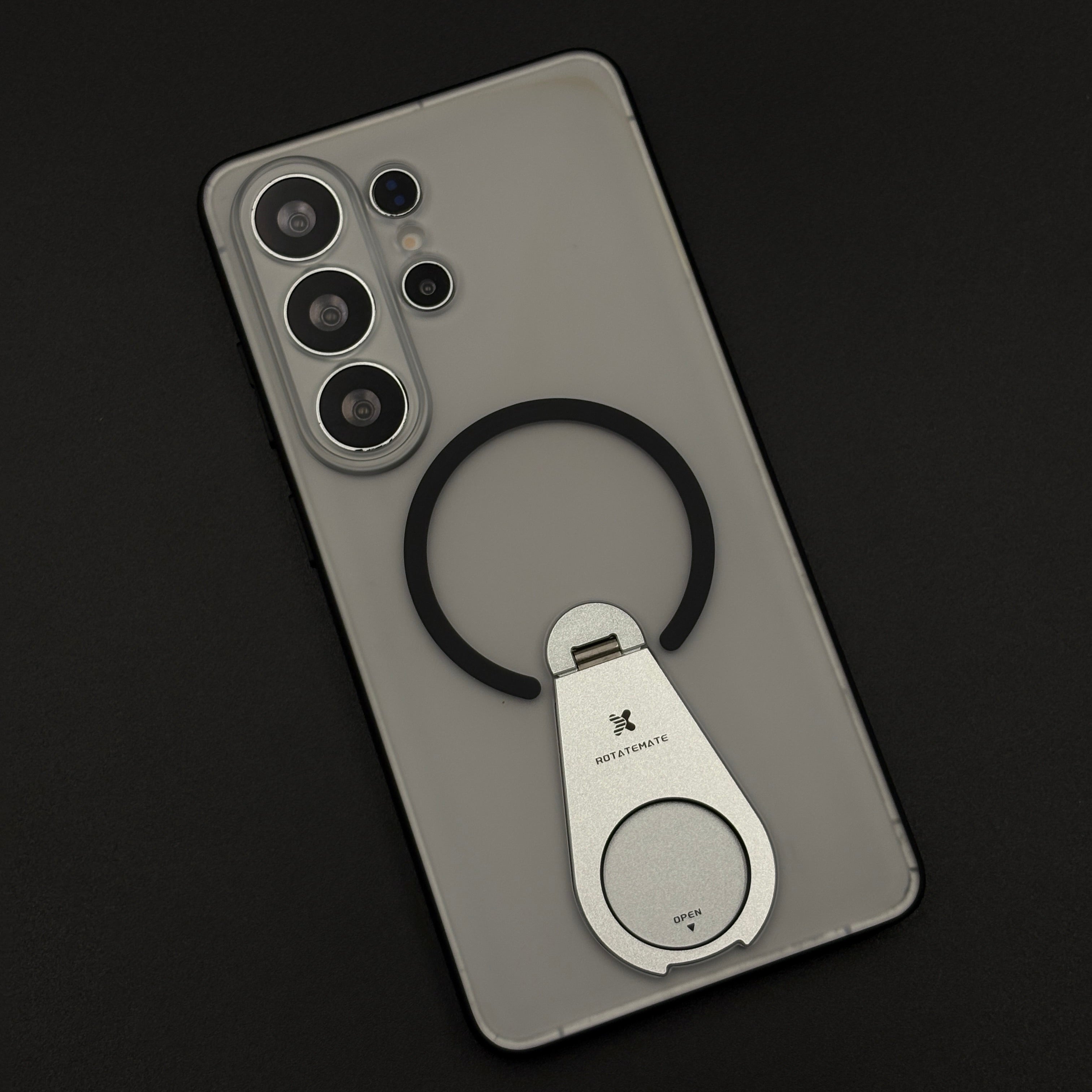 Bottle Opener Metal Stand MagSafe Matte Case for Samsung Galaxy S26 Ultra