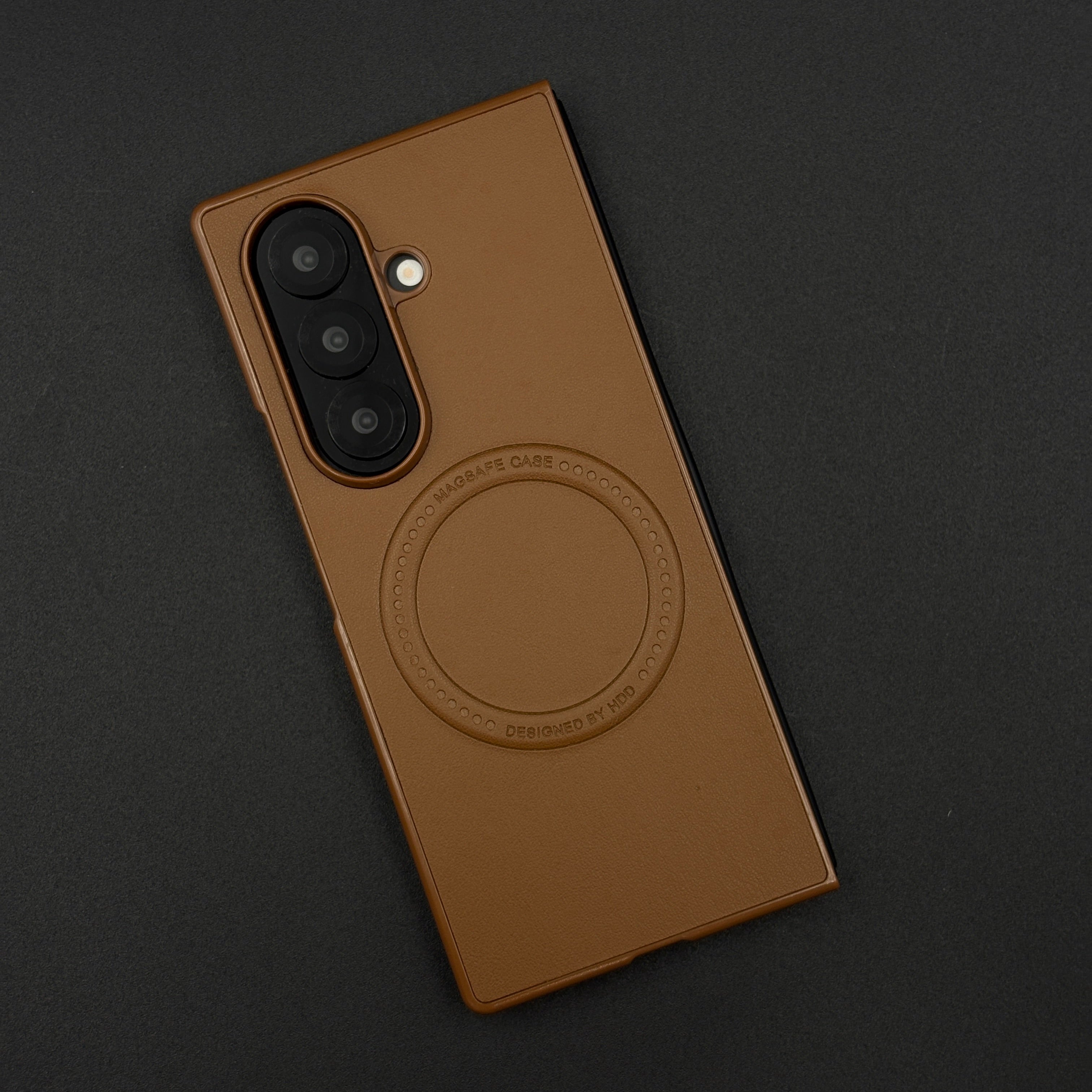 PU Leather Case MagSafe Compatible for Samsung Galaxy Z Fold 6 | Premium Slim Protection