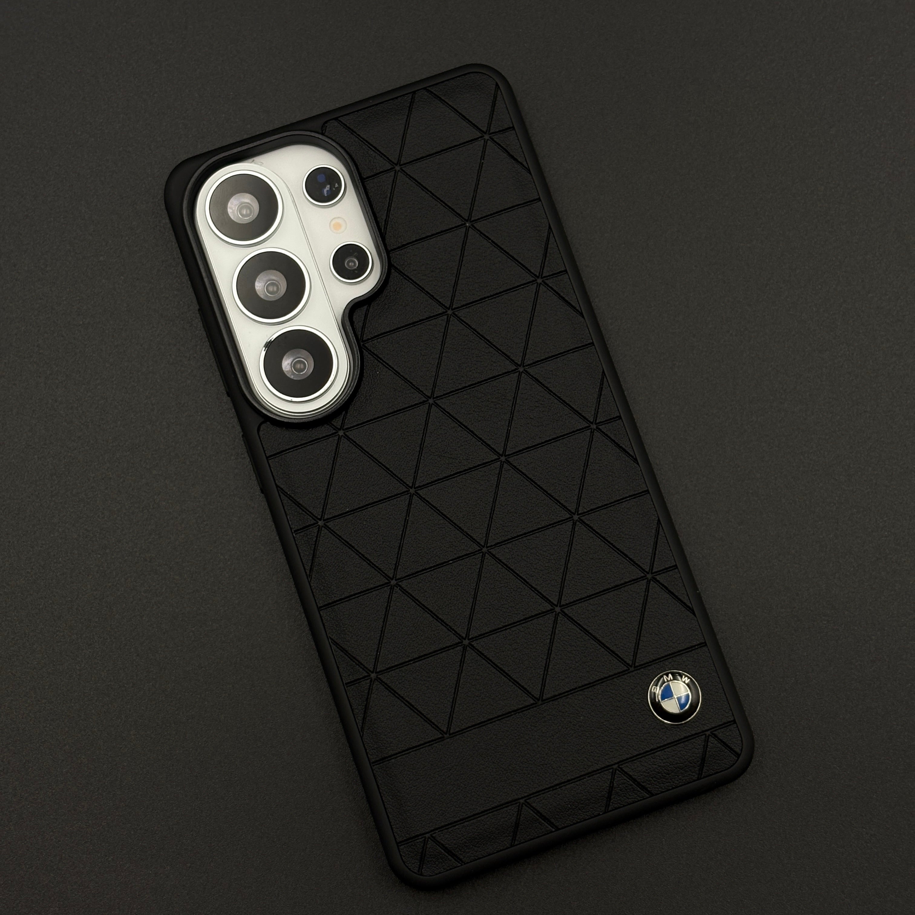 Geometric Black Luxury Sports Car Case for Samsung Galaxy S26 Ultra