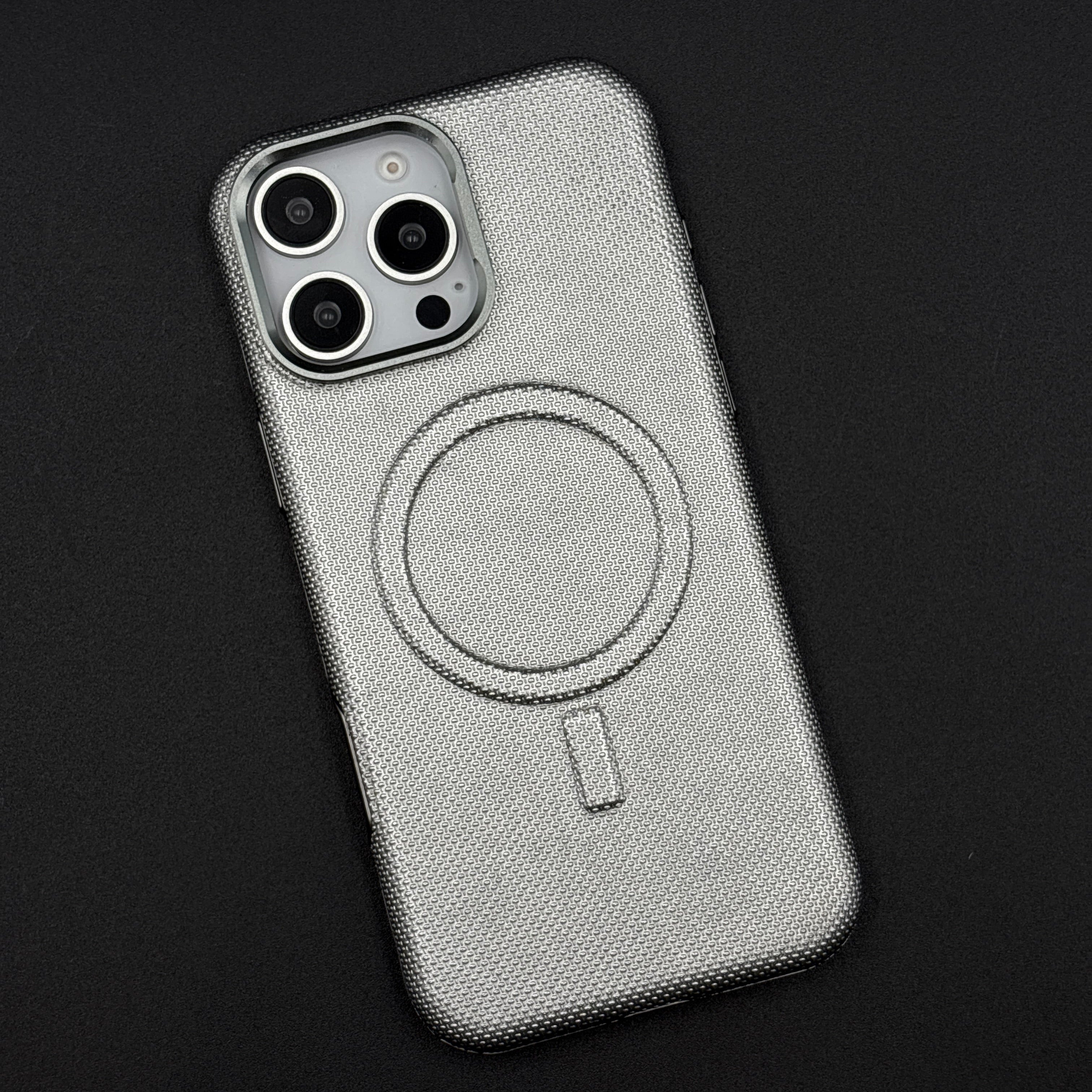 Textile Fabric MagSafe Case for iPhone | Stylish & Premium Feel | Shockproof & Lightweight