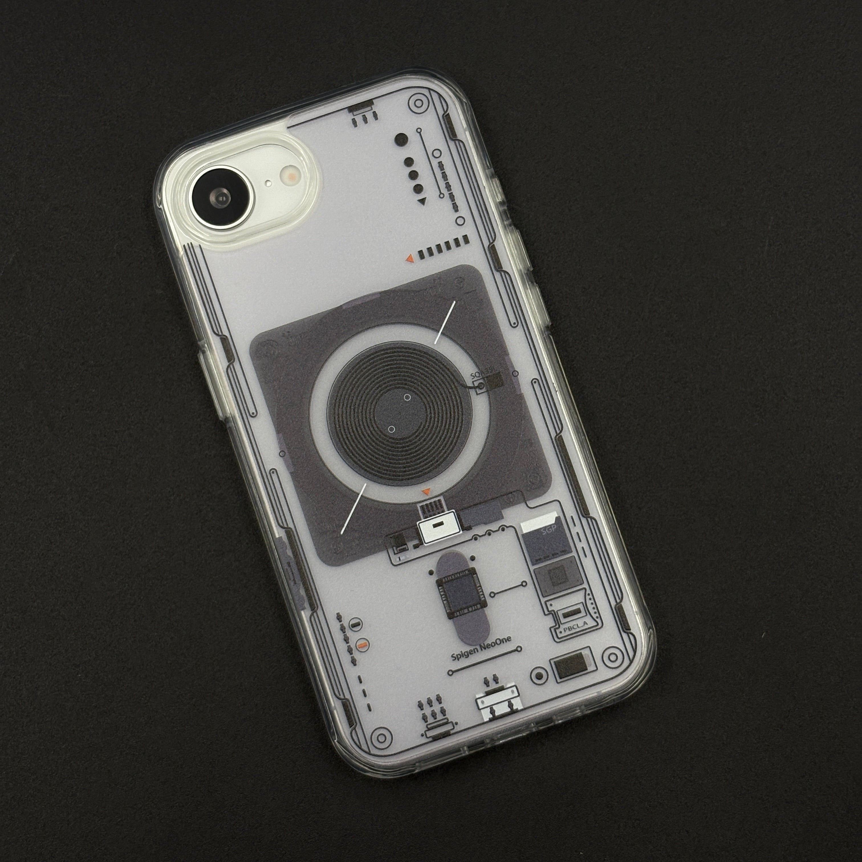 Tech-Inspired MagSafe Case for iPhone 16E | Circuit Design | Shockproof & Slim Fit