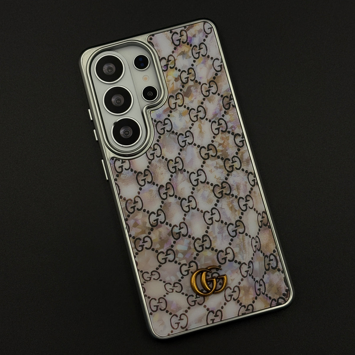 Pastel GG Monogram Luxe Case for Samsung Galaxy S26 Ultra