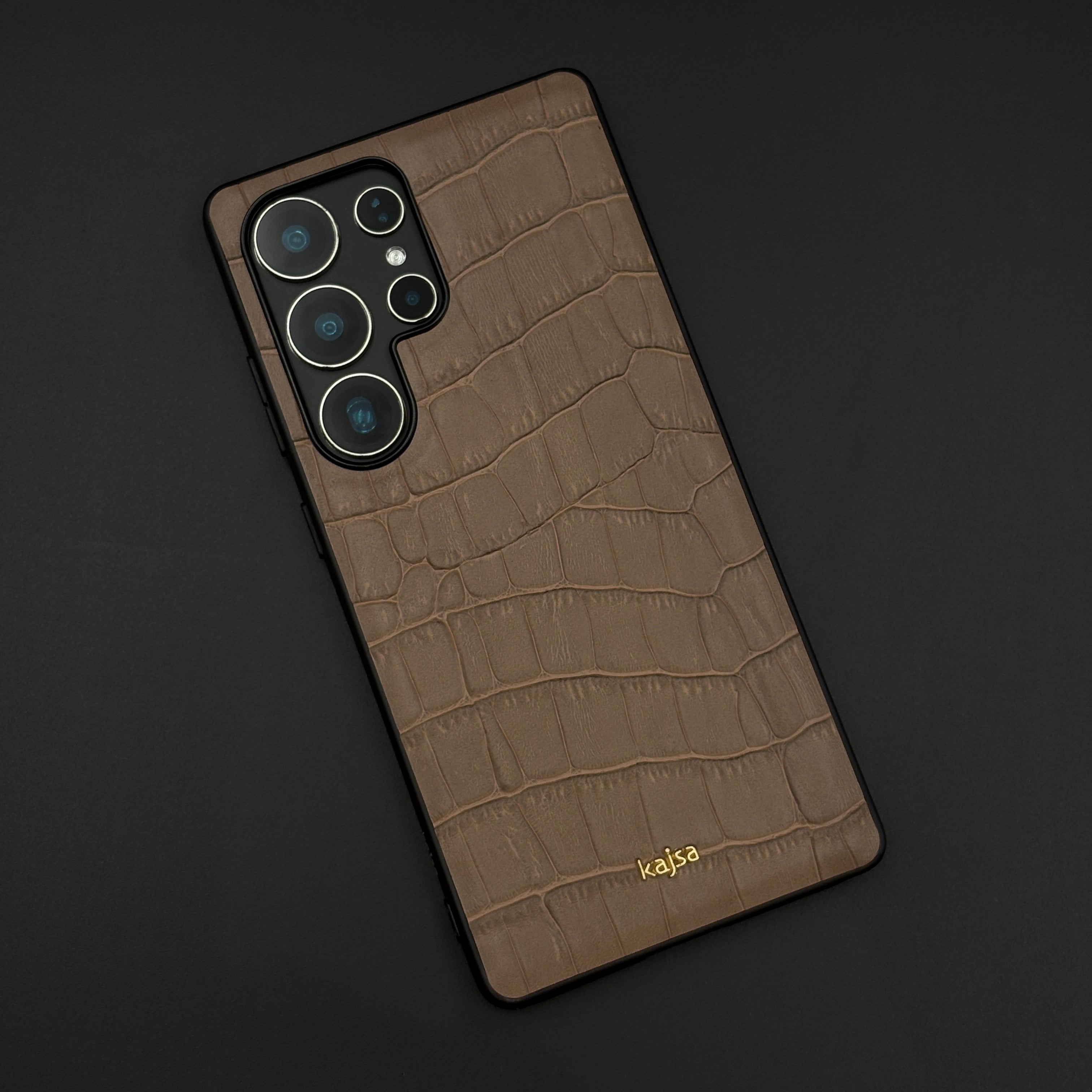 Croc Feel Leather Case for Samsung Galaxy S25 Ultra | Luxury Pattern | Slim Fit Cover