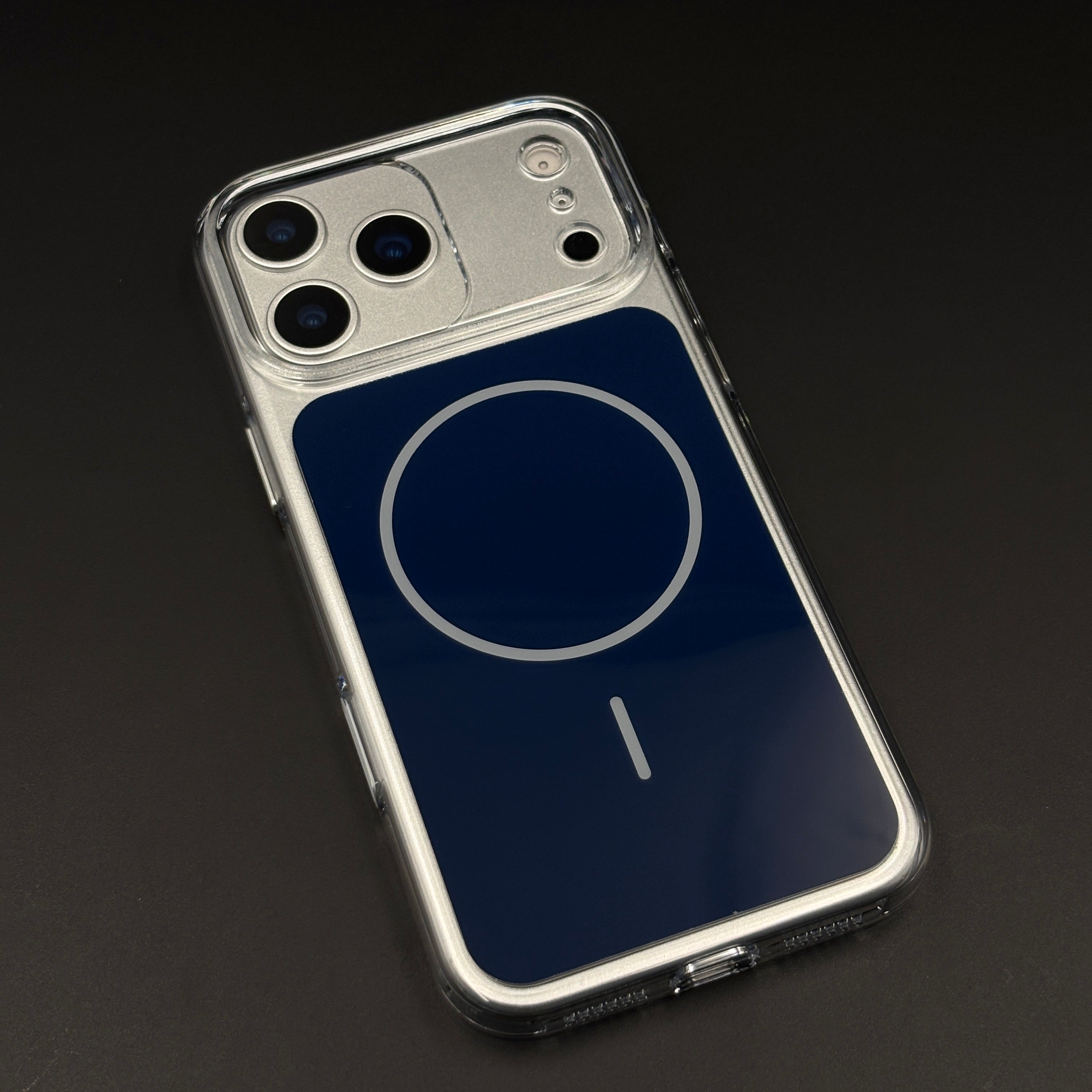 Color Anti‑Yellow MagSafe Mobile Case Cover for iPhone 17 Series | Transparent Shockproof Back