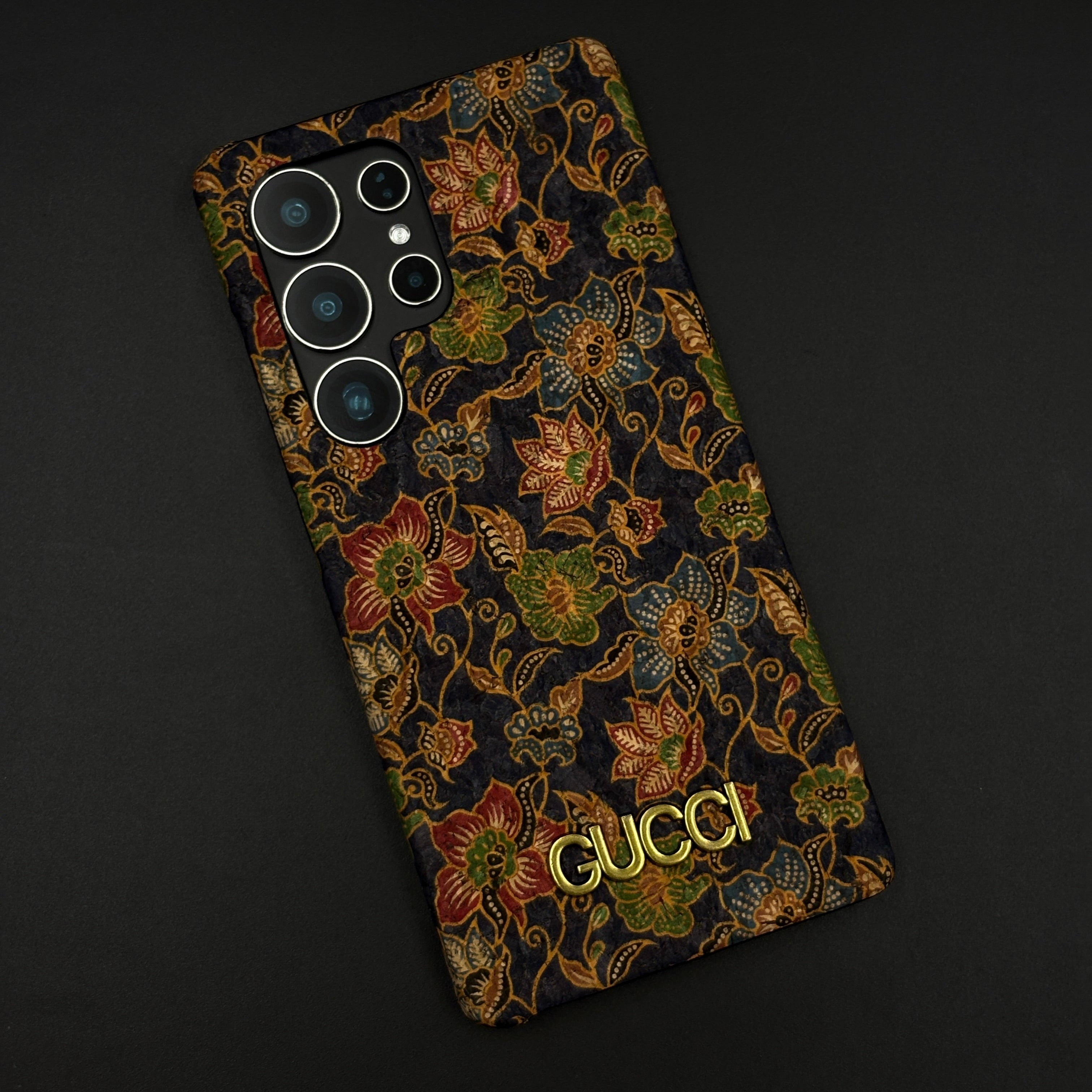 GG Embossed Floral Case for Samsung Galaxy S25 Ultra | Luxury Designer Protective Cover