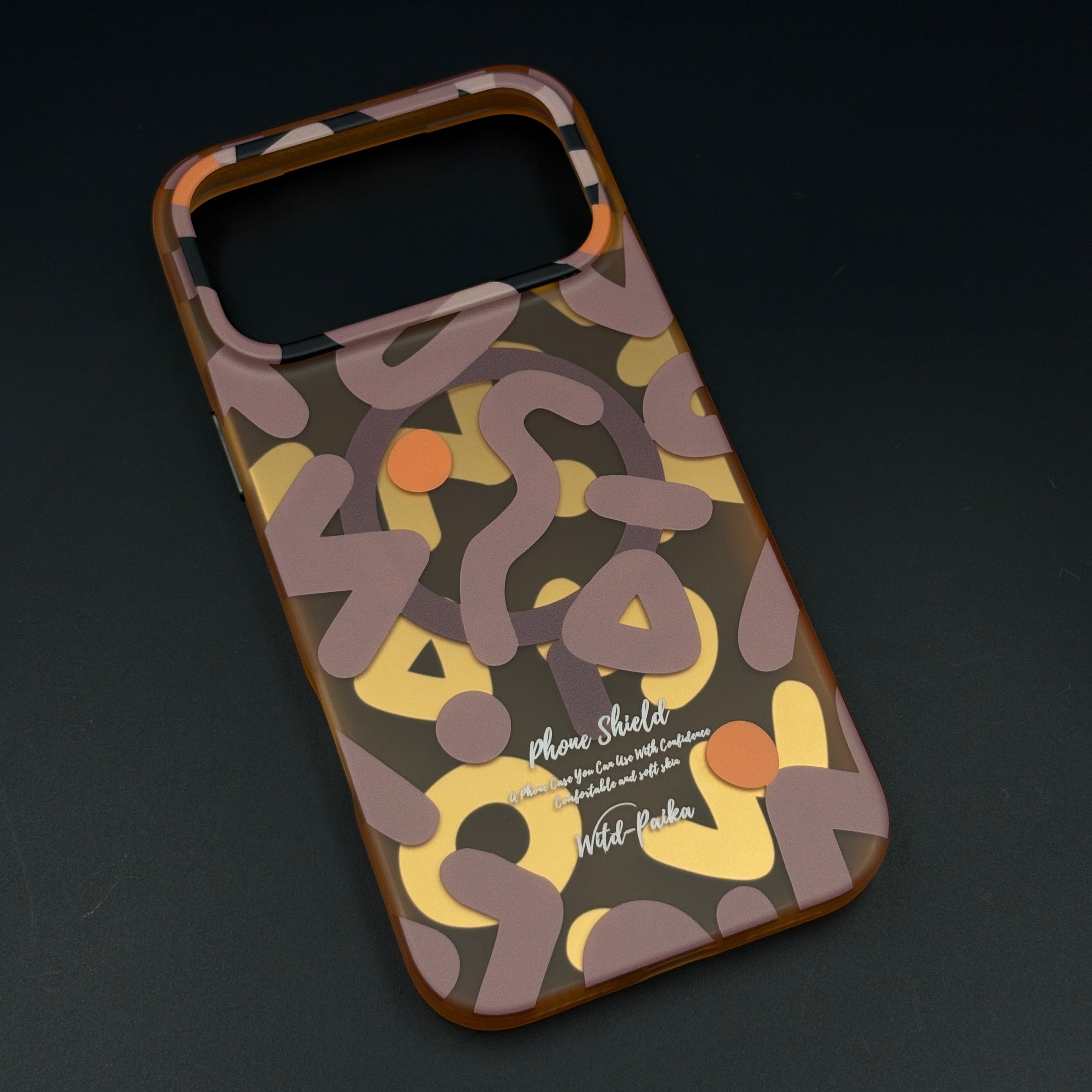 Abstract Fluid Art Translucent Mobile Case Cover for iPhone 17 Series | Organic Wave Phone Shield Cover | Fit for MagSafe