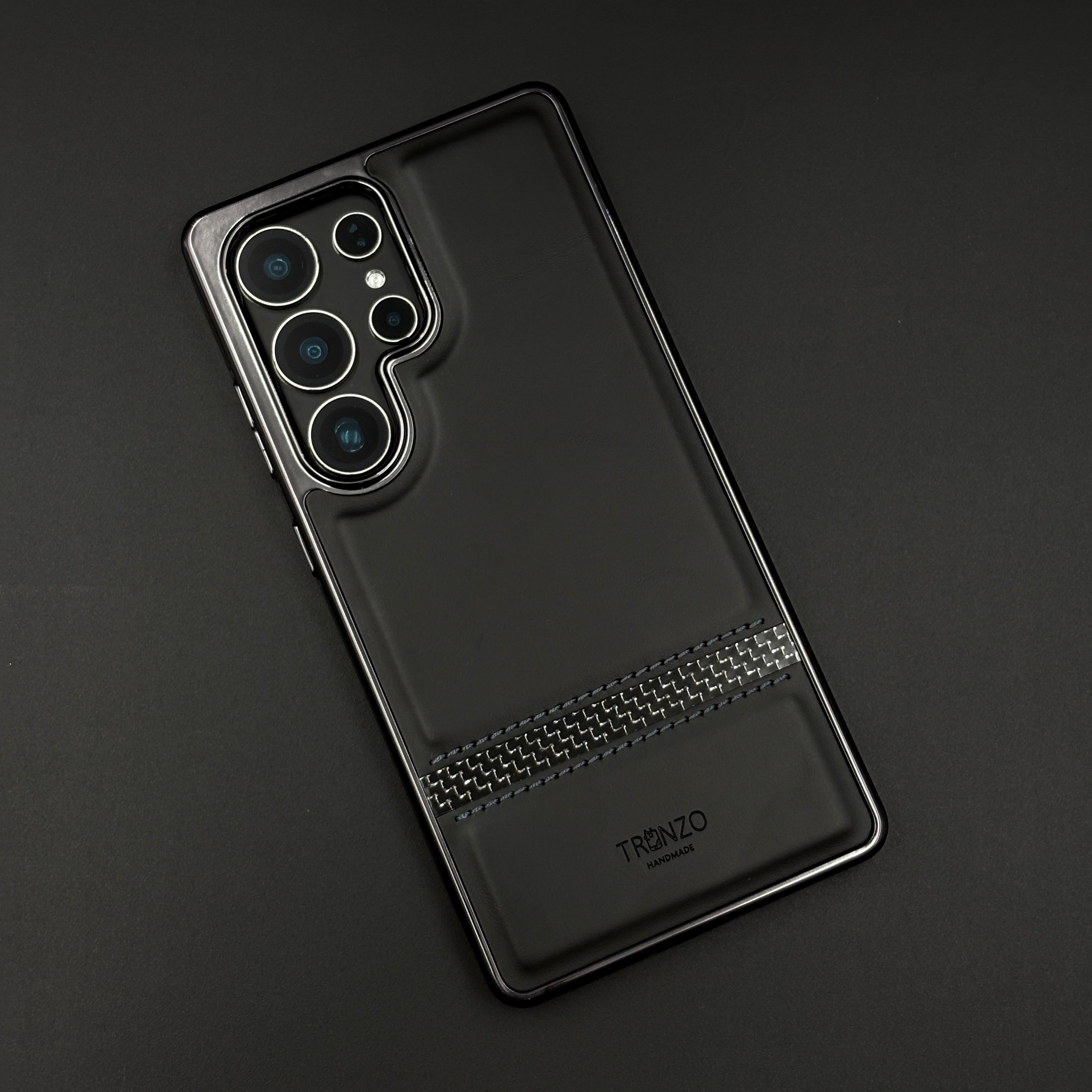 Leather Stripe Texture Case for Samsun Galaxy S25 Ultra Slim Luxury Protective Cover