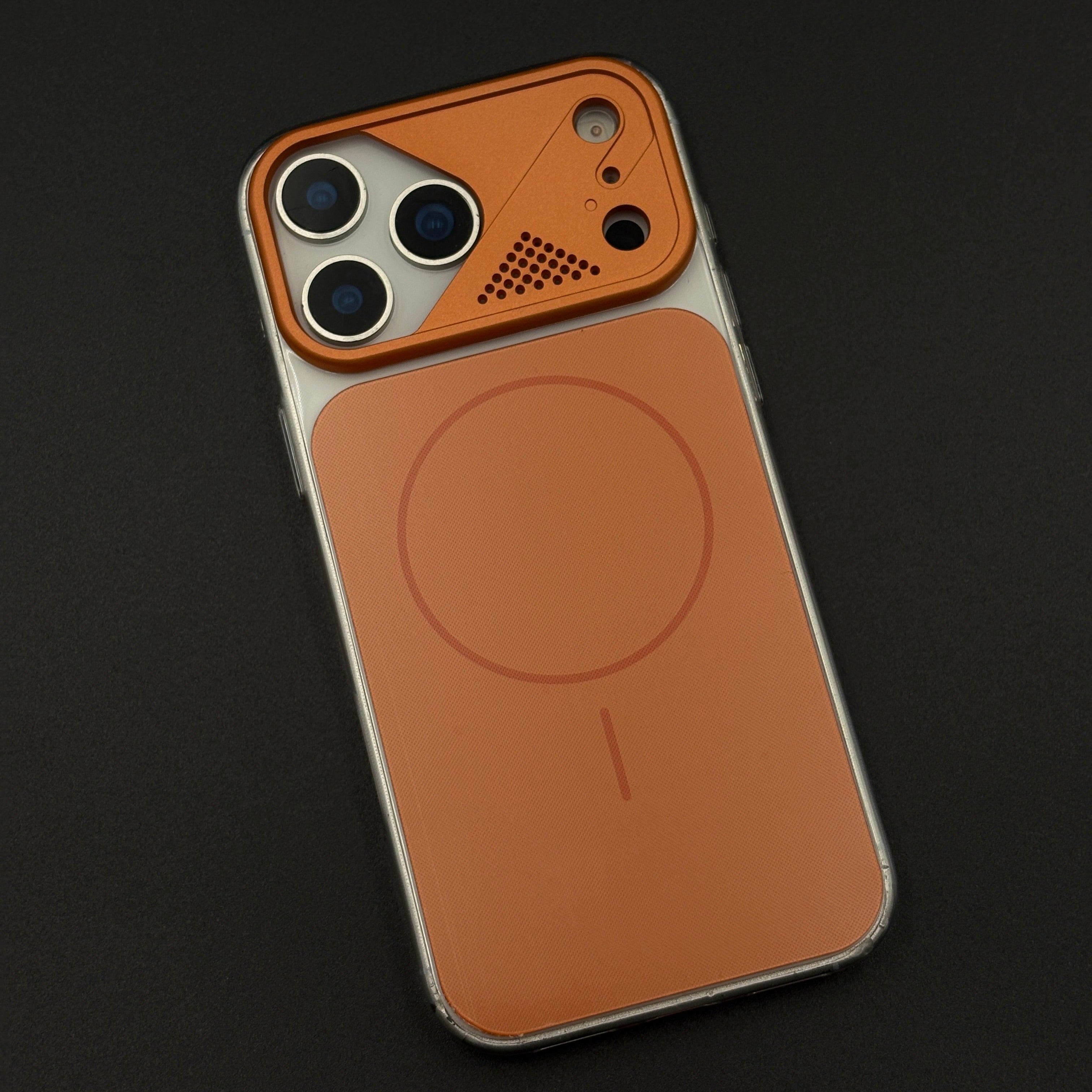 Raised Bezel Camera Protection MagSafe TPU Case Cover for iPhone 17 Series