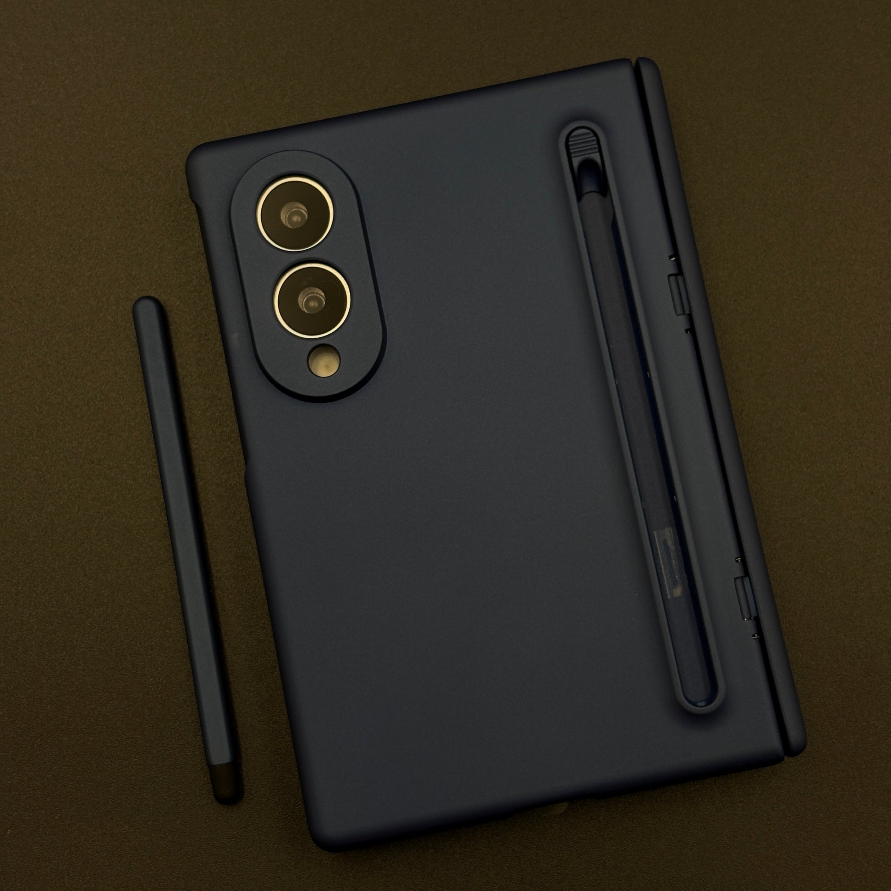 Slim Pen Case for Samsung Galaxy Z Fold 8 | Soft Matte Finish | Hinge Protection Stand