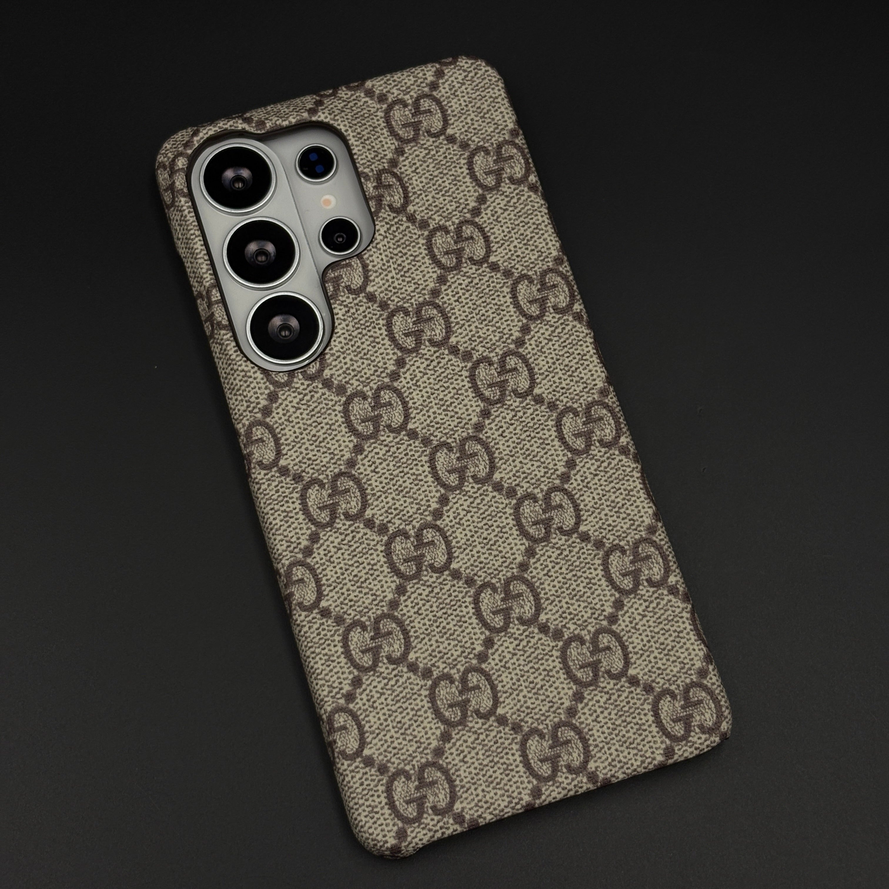 Luxury Fashion Brand GG PU Leather Case for Samsung Galaxy S26 Ultra