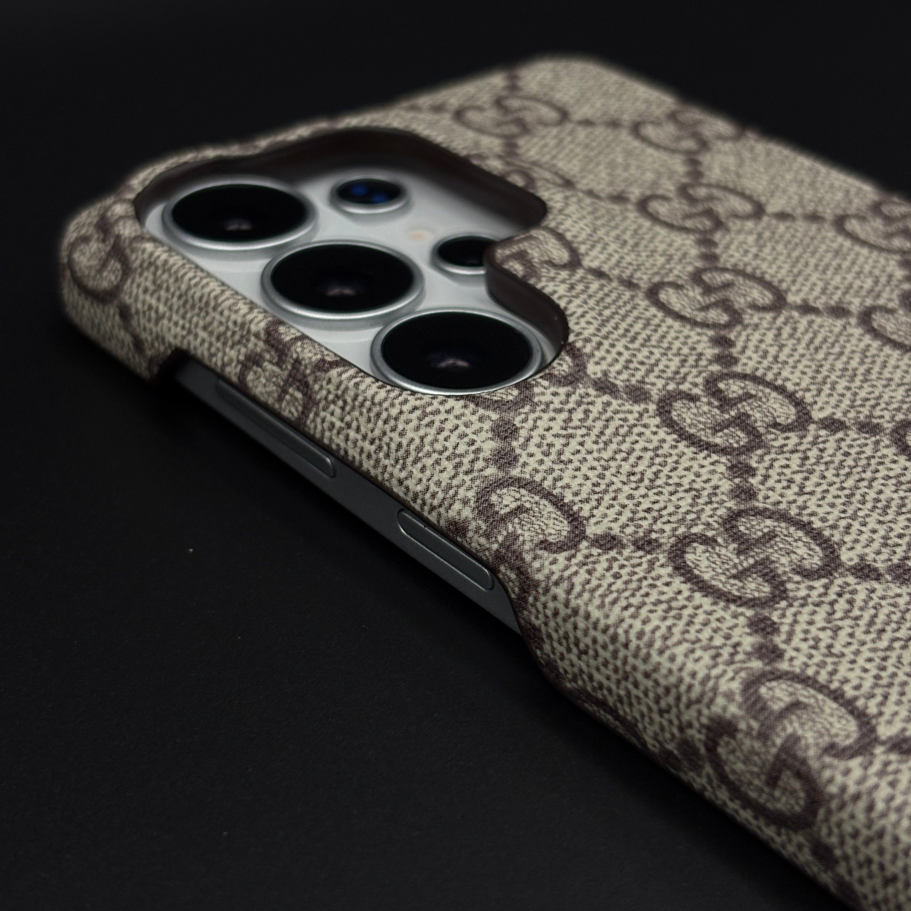 Luxury Fashion Brand GG PU Leather Case for Samsung Galaxy S26 Ultra