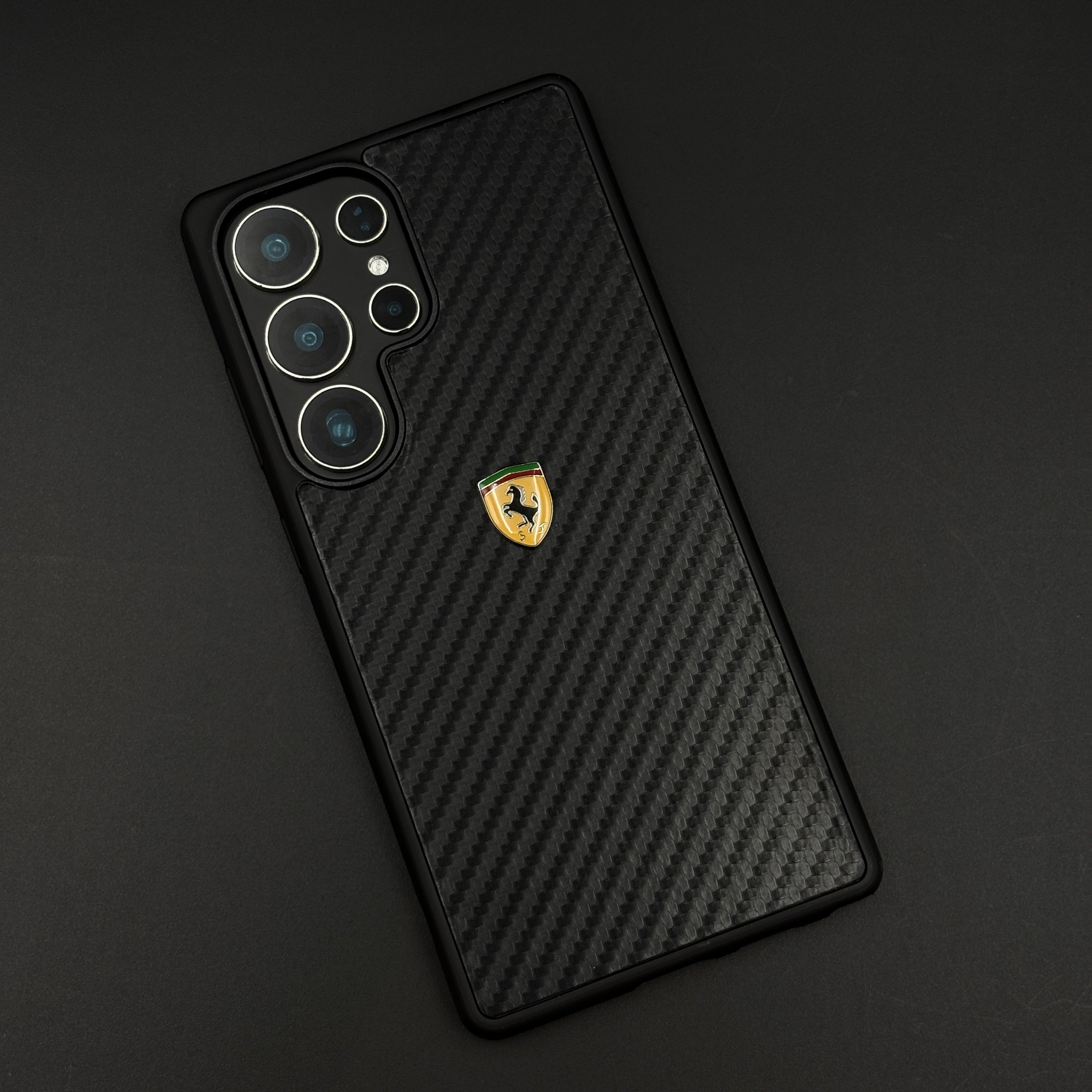 FR Carbon Fibre Case for Samsung Galaxy S25 Ultra | Iconic Racing Shield | Durable Texture