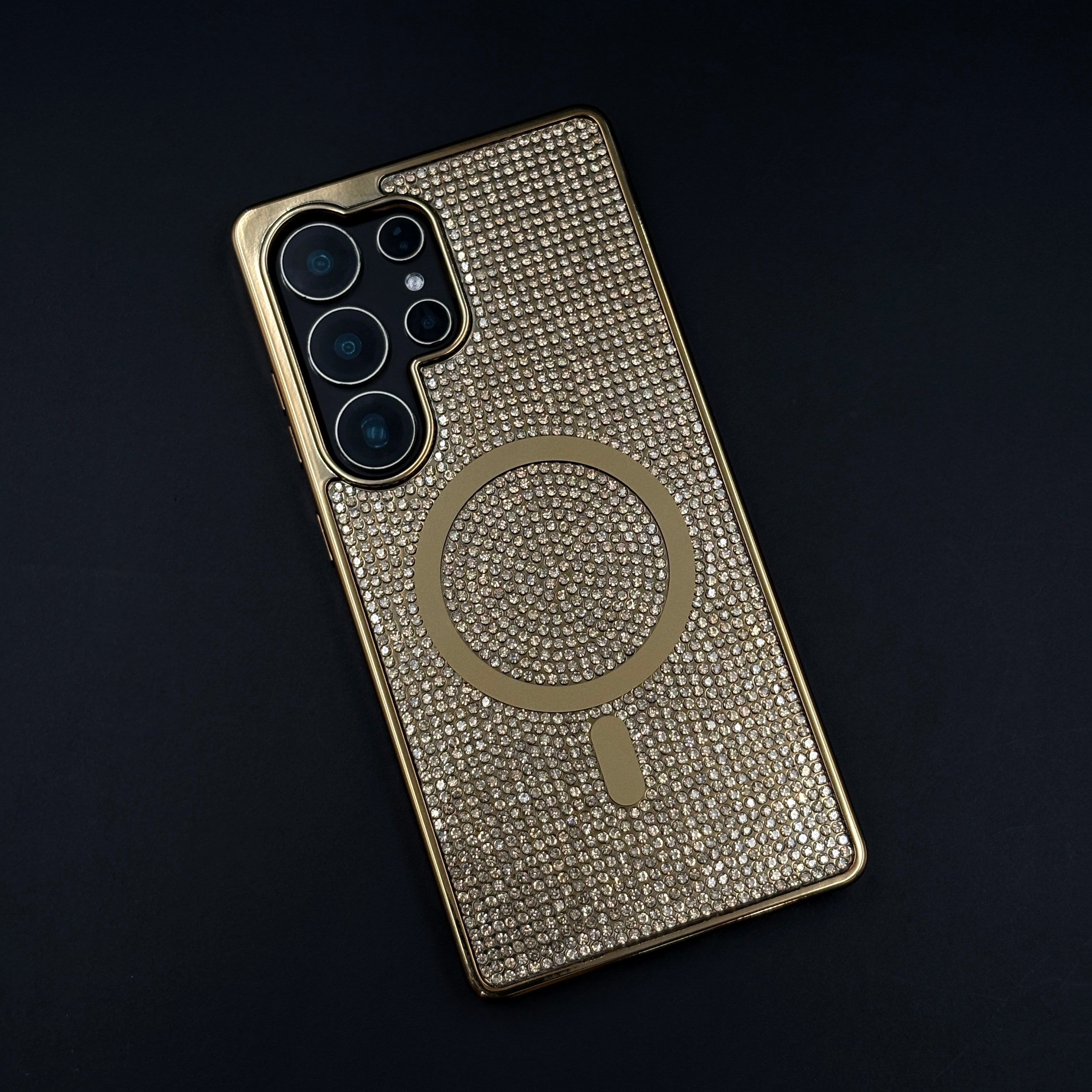 Diamond Glitter MagSafe Case for Samsung Galaxy S24 Ultra | Shimmer Finish | Protective Cover