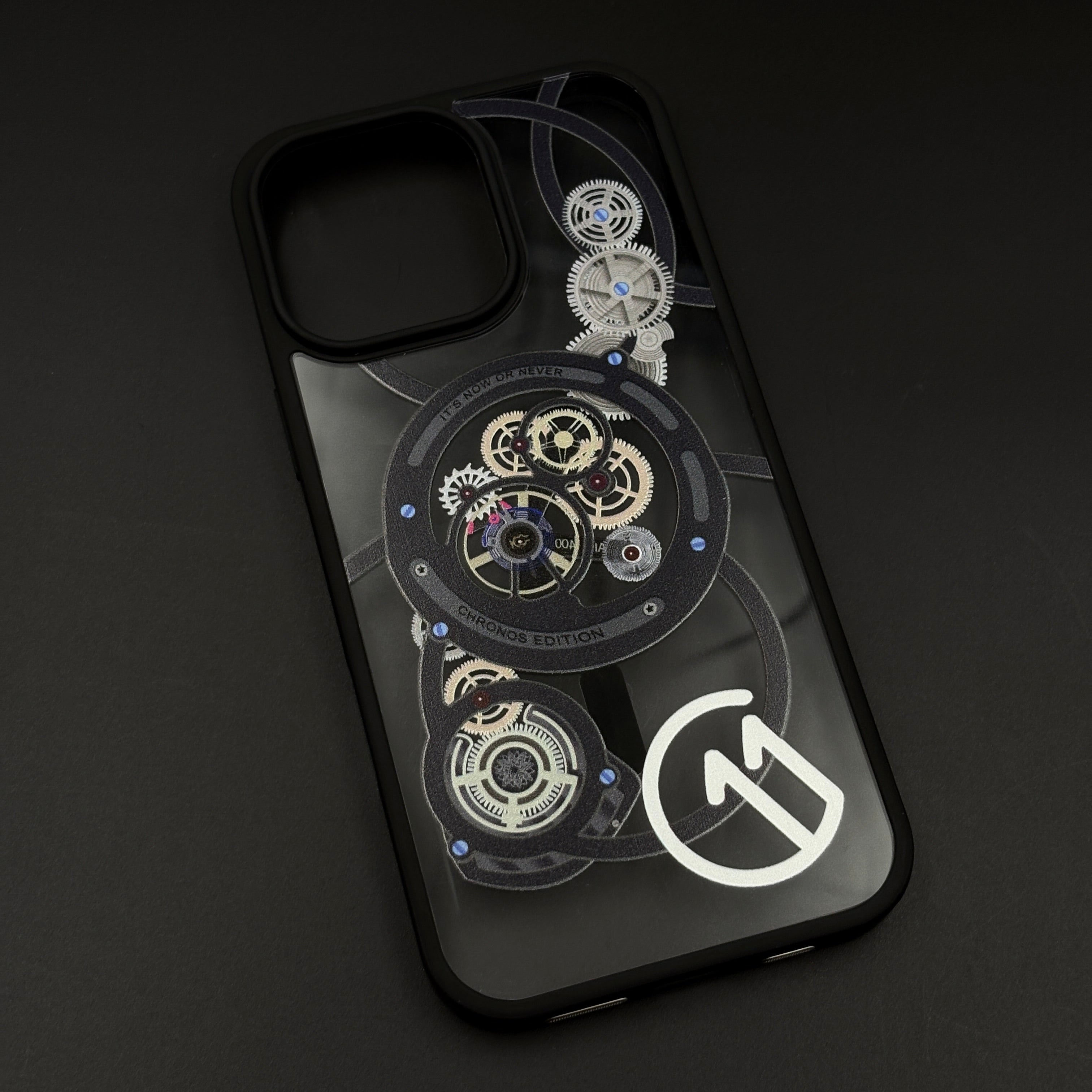 Chronos Gear Edition MagSafe Case for iPhone Series | Mechanical Design Shockproof Cover