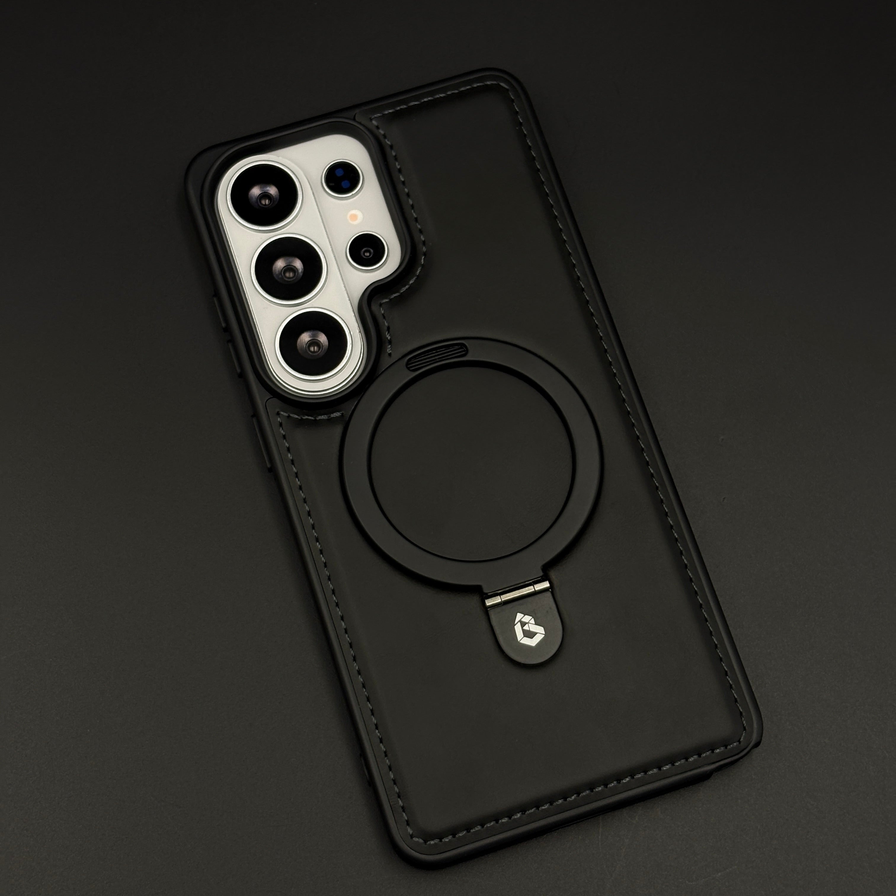 Leather Texture MagSafe Mobile Case Cover for Samsung Galaxy S26 Ultra