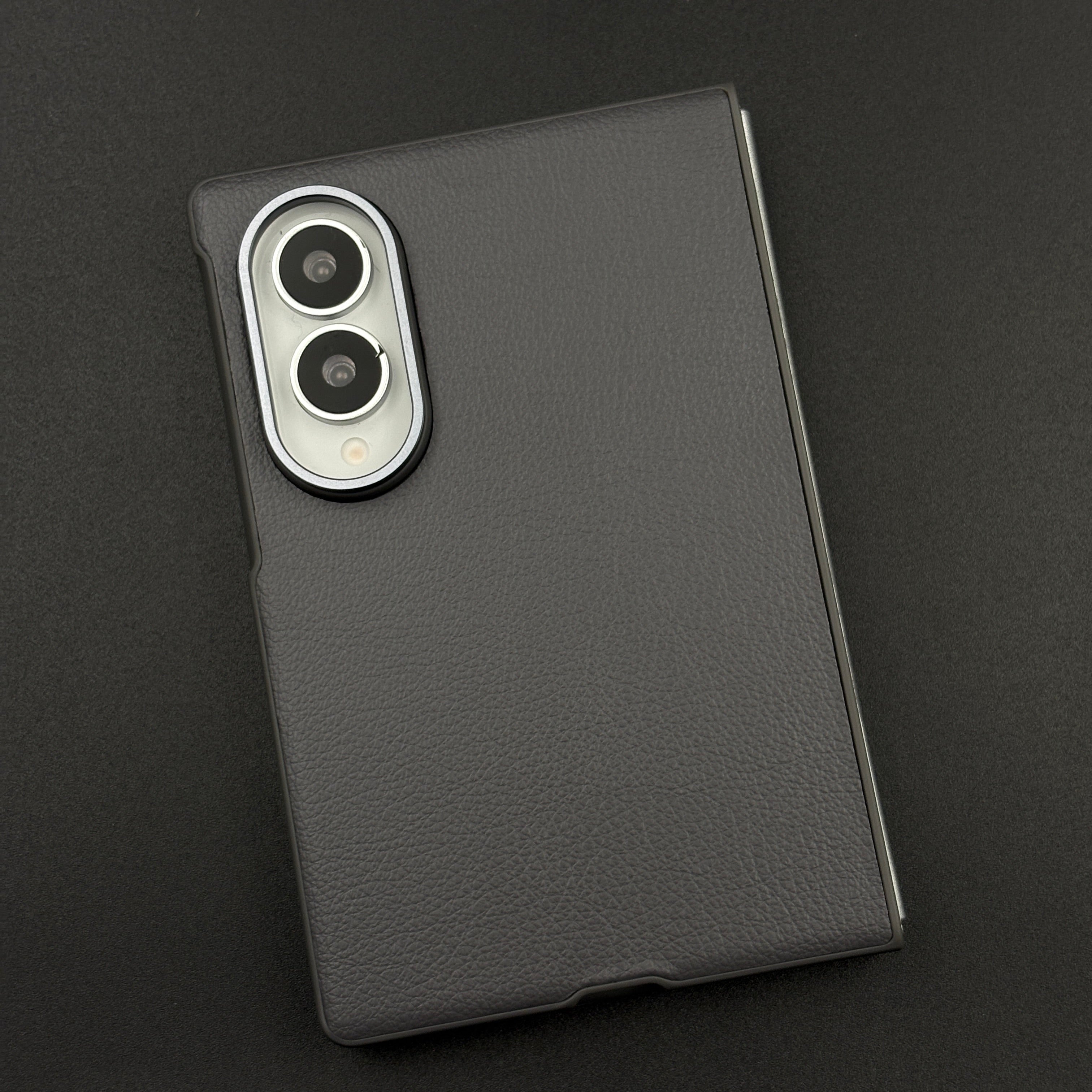 Leather Full-Cover Case with Built-In Screen Protector for Samsung Galaxy Z Fold 8