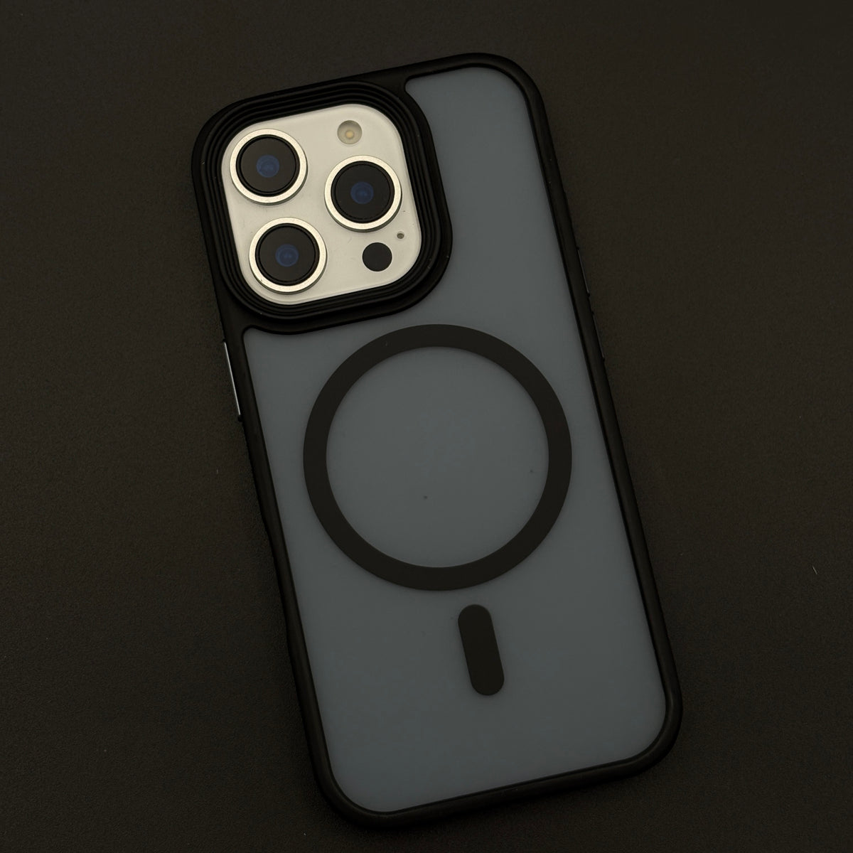 Smoky MagSafe Case for iPhone 16 Series with Raised Camera Protection