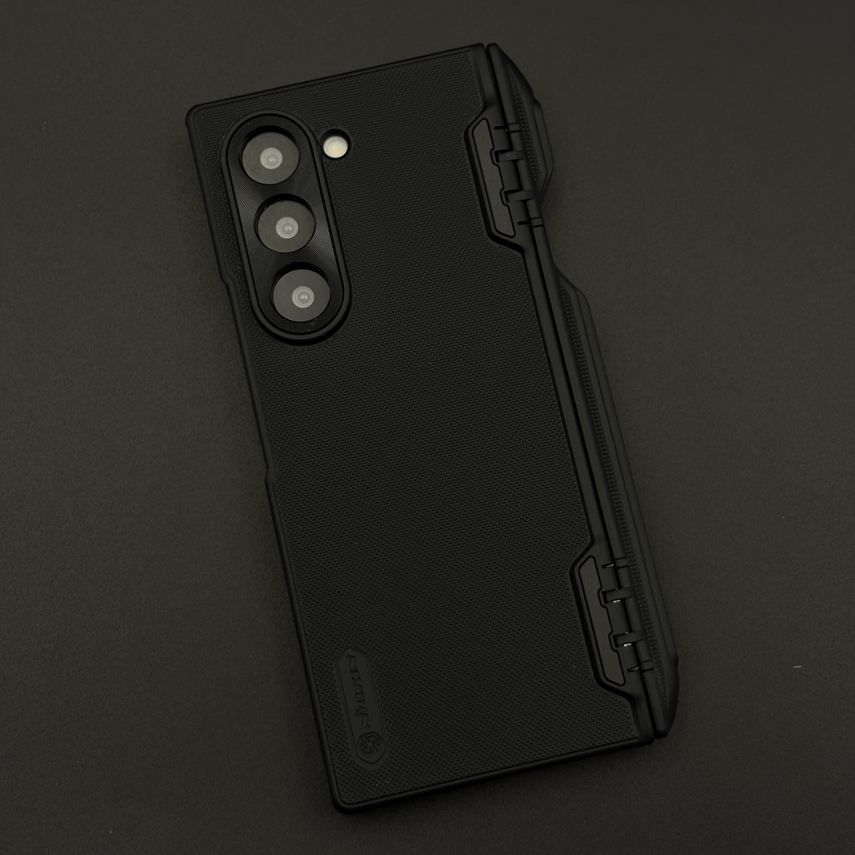 Nillkin Textured Hinge-Guard Protective Case for Samsung Galaxy Z Fold 6 with Built-In Pen Holder