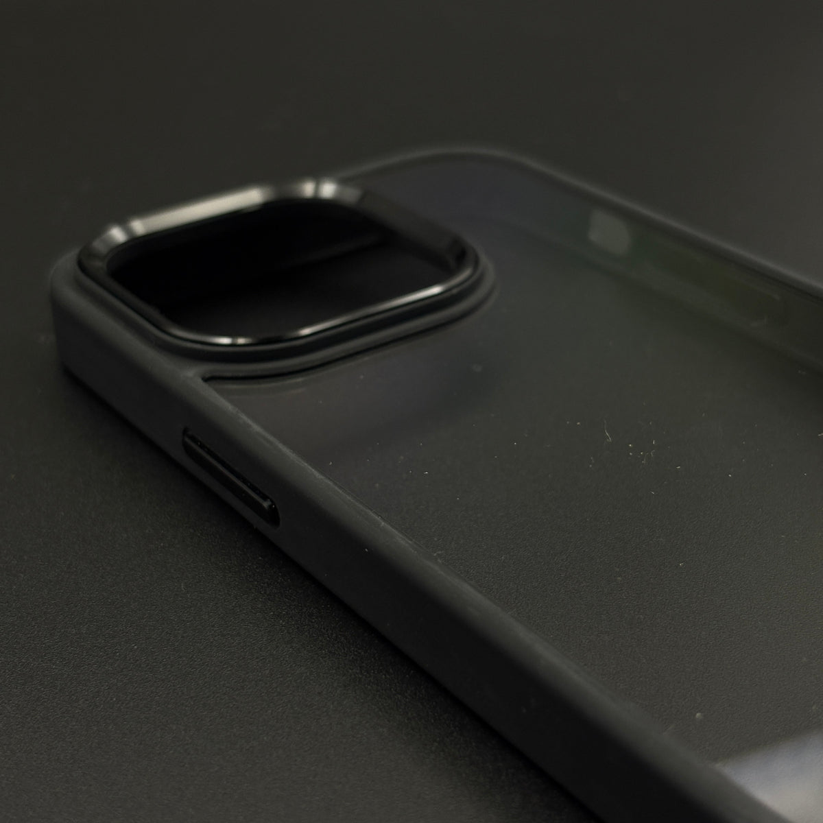 Clear Protective Case for iPhone 14 Pro with TPU Border and Raised Camera Guard