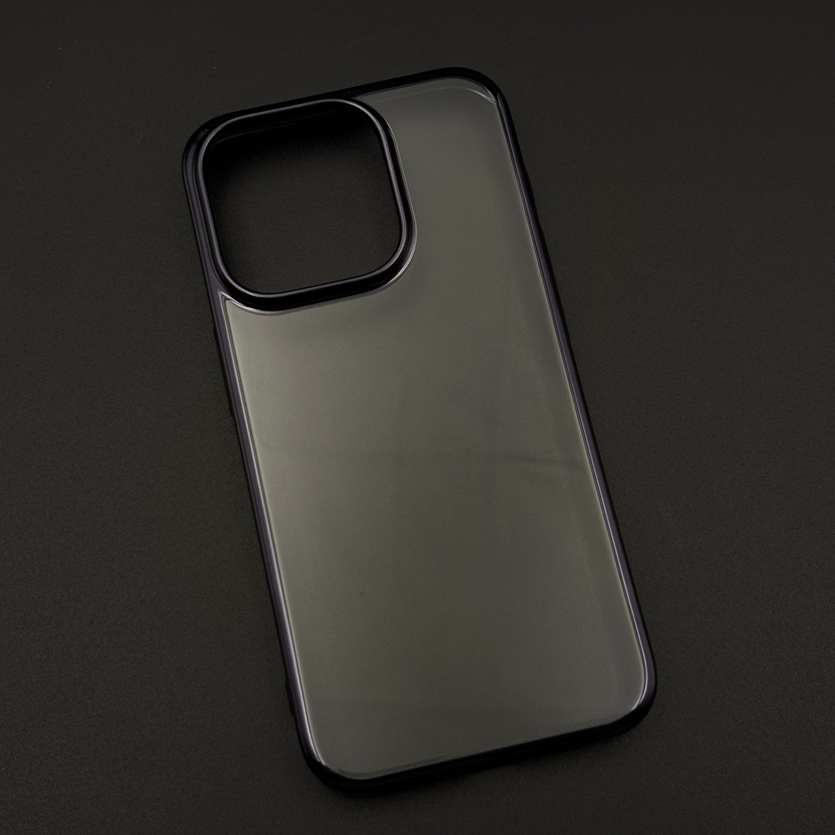 Premium Chrome-Plated Clear Protective Case for iPhone 15 Pro