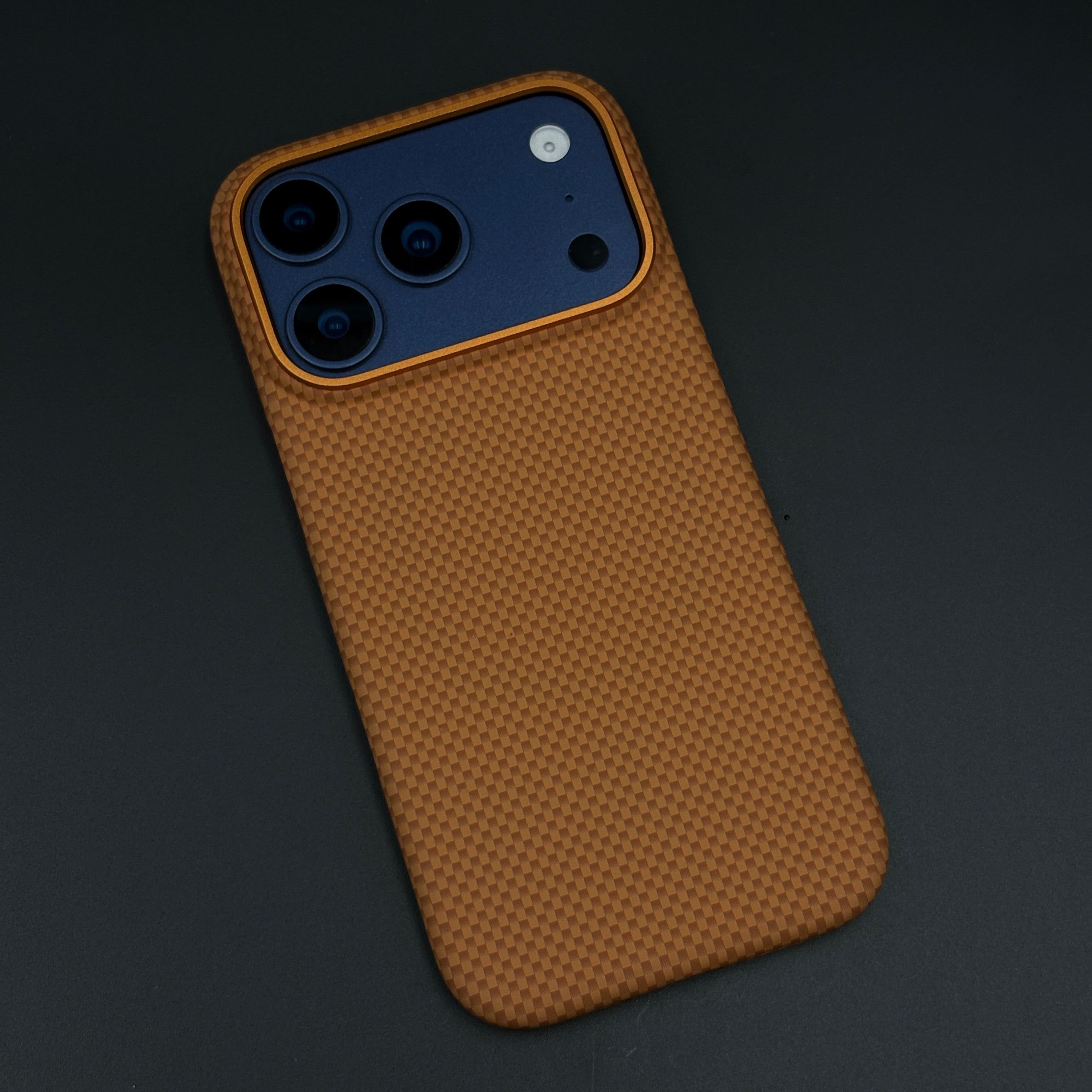 Stealth Carbon Fiber Feel Hidden MagSafe Case for iPhone Series