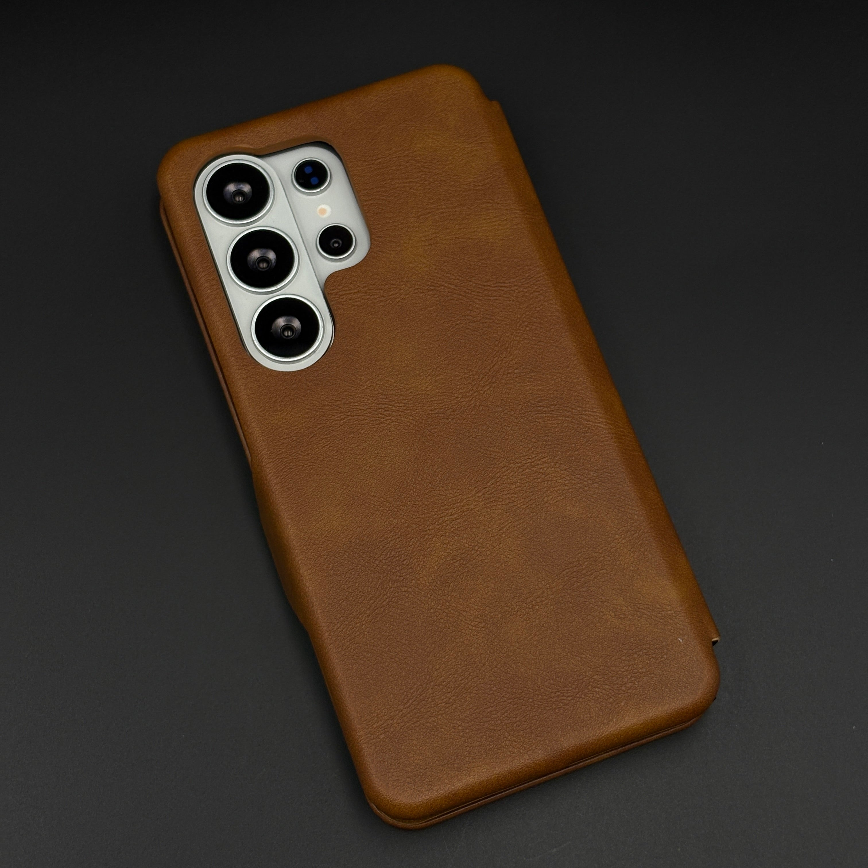 Flip Leather Case with Card Holder Slot for Samsung Galaxy S26 Ultra