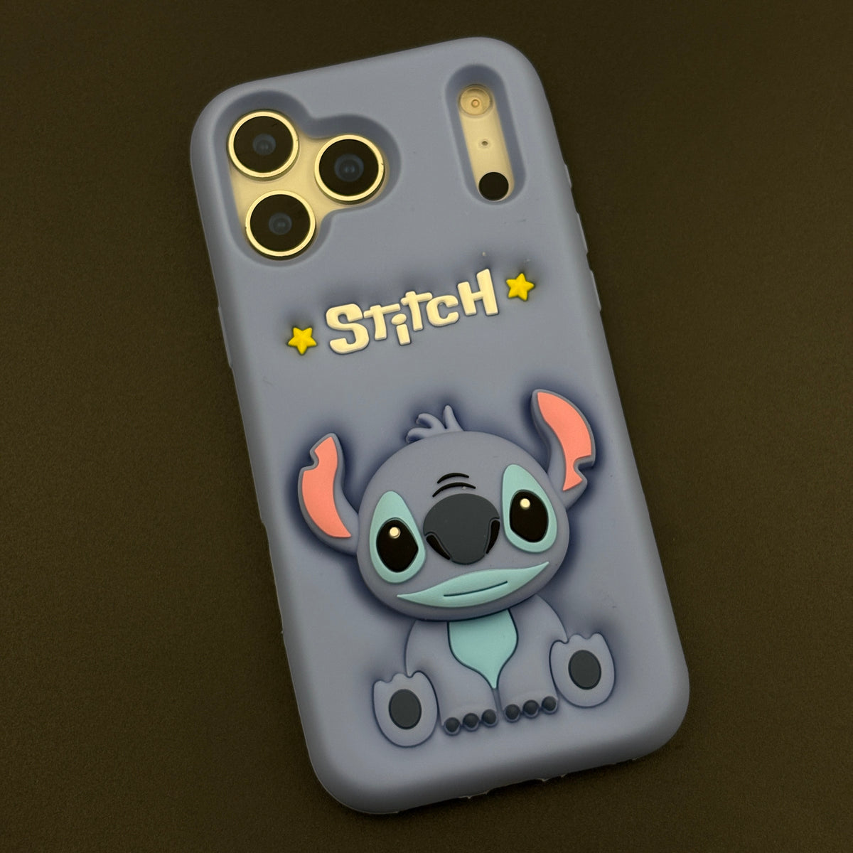 3D Cartoon Silicone Case for iPhone 17 Series with Raised Character Design