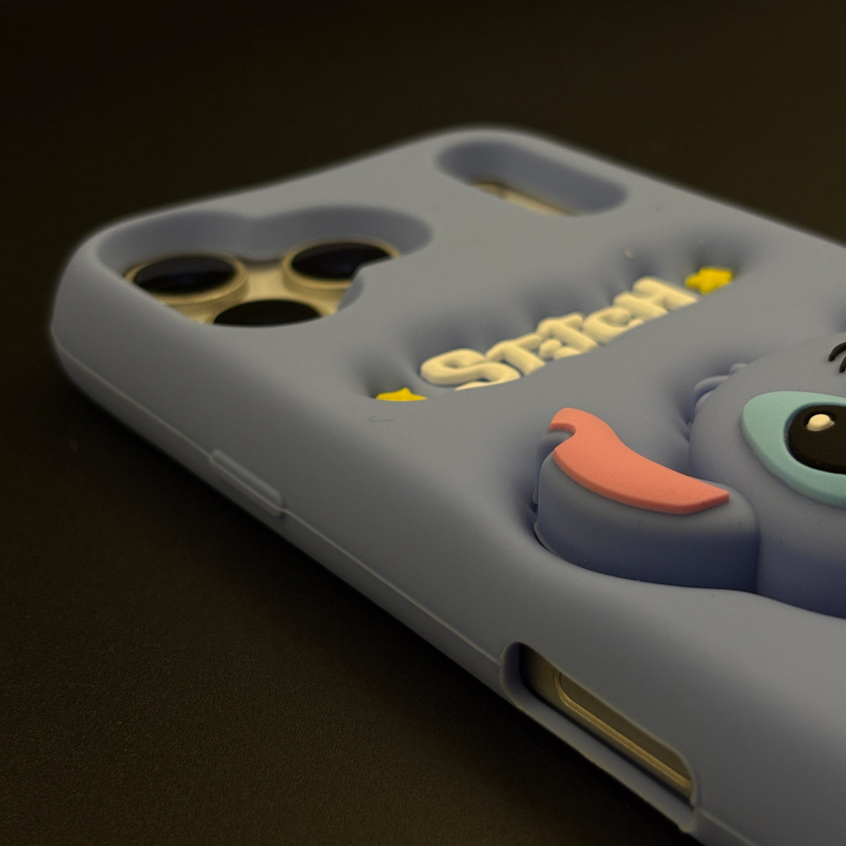 3D Cartoon Silicone Case for iPhone 17 Series with Raised Character Design