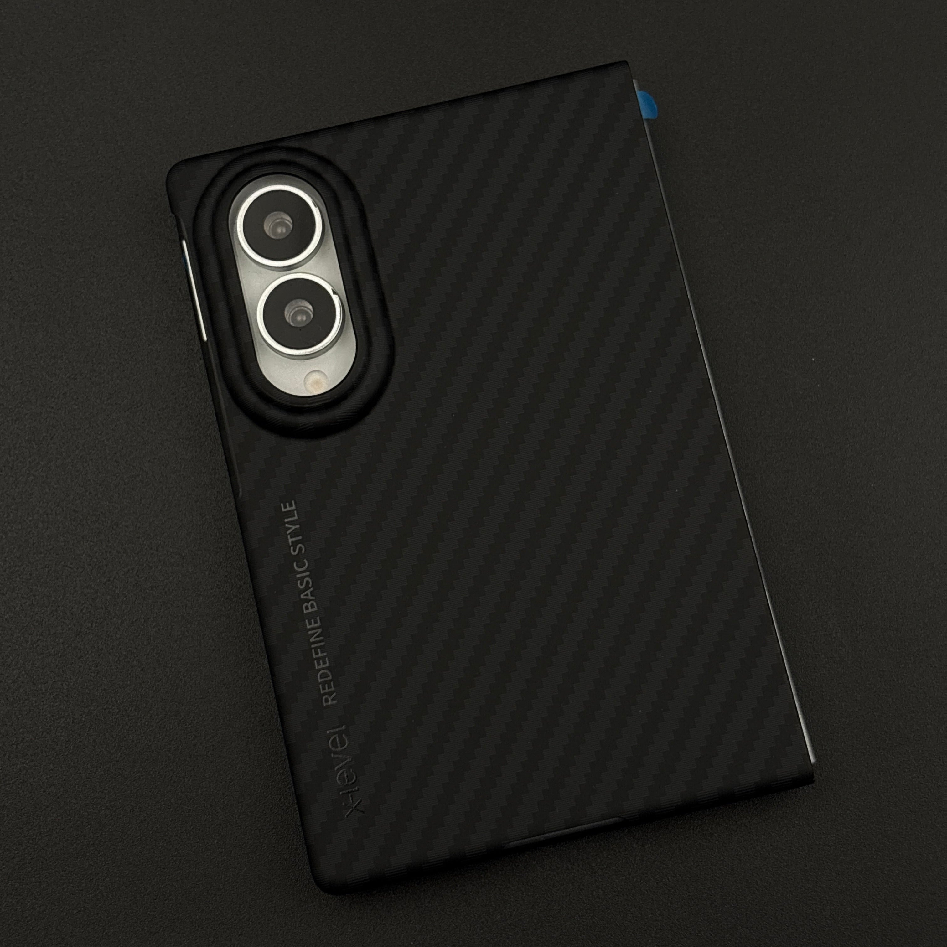 Super Thin Carbon Fibre Feel Case for Samsung Galaxy Z Fold 8