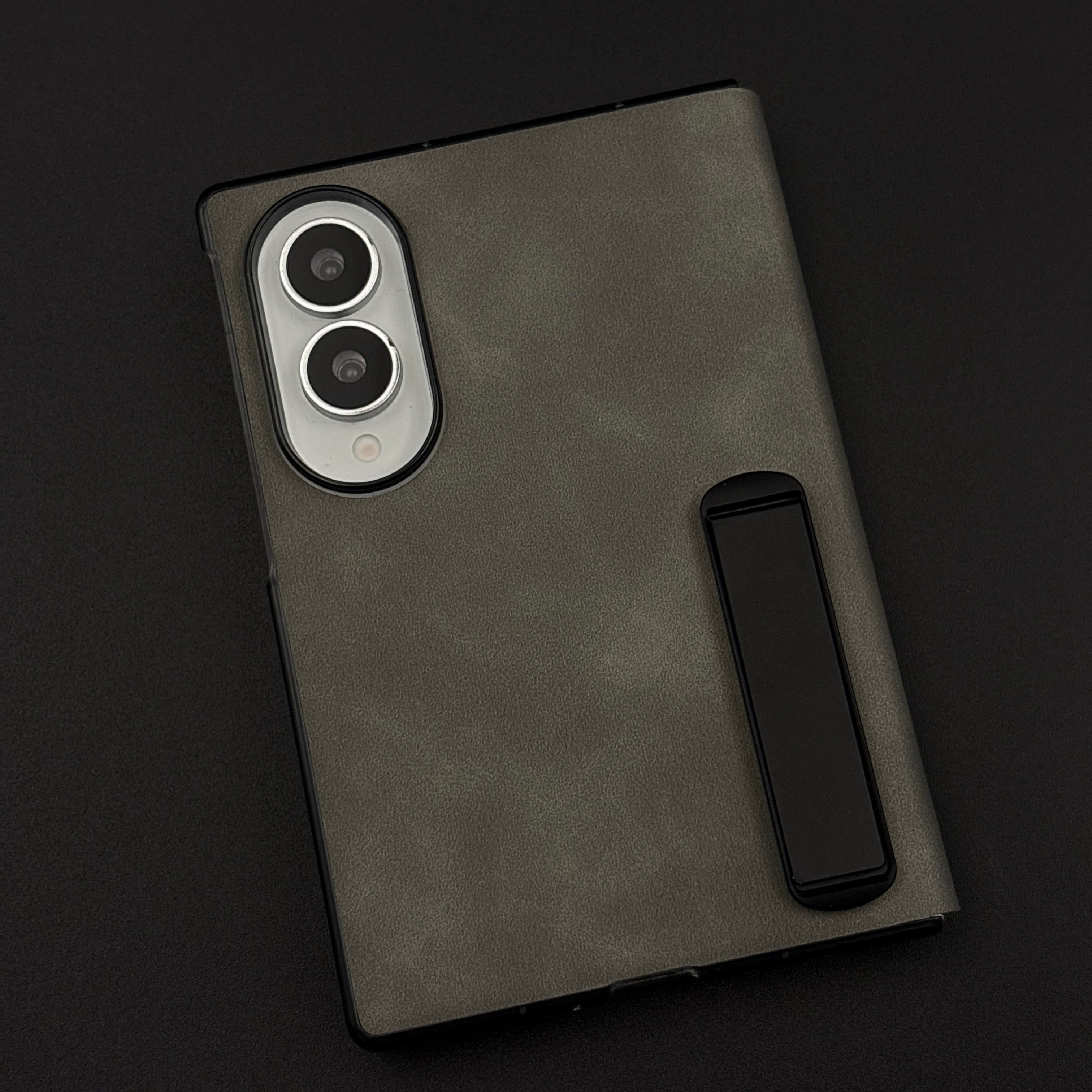 Elegant Flip Leather Kickstand Case for Samsung Galaxy Z Fold 8