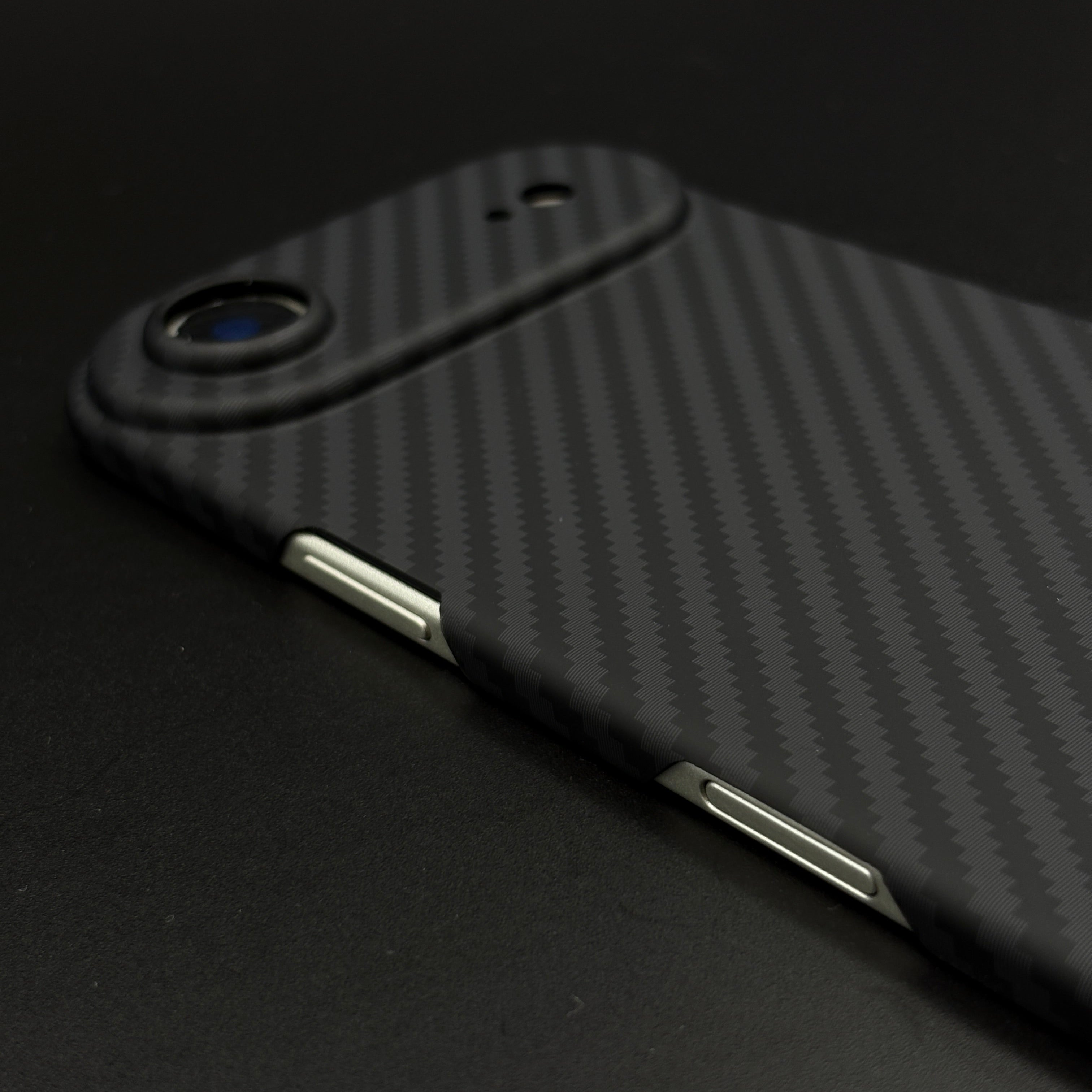 Ultra Slim Carbon Fibre MagSafe Phone Case Cover for iPhone 17 Air | Lens Protector Edition