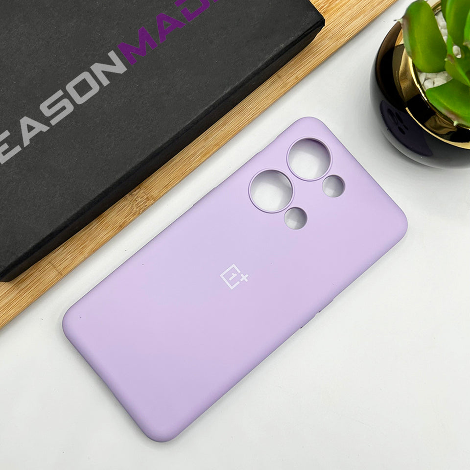 OnePlus Liquid Silicone Case Cover Lavender