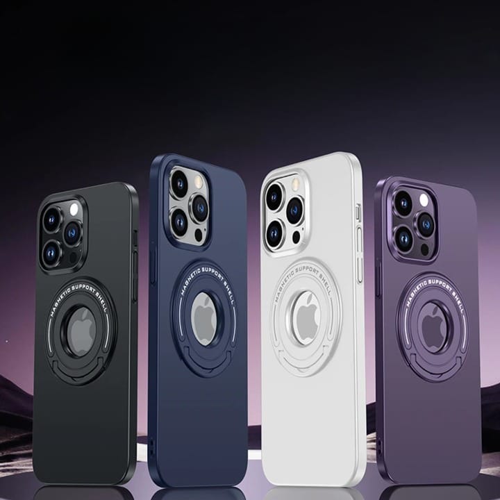 iPhone Magnetic Metal Kickstand MagSafe ShockProof Case Cover Clearance Sale