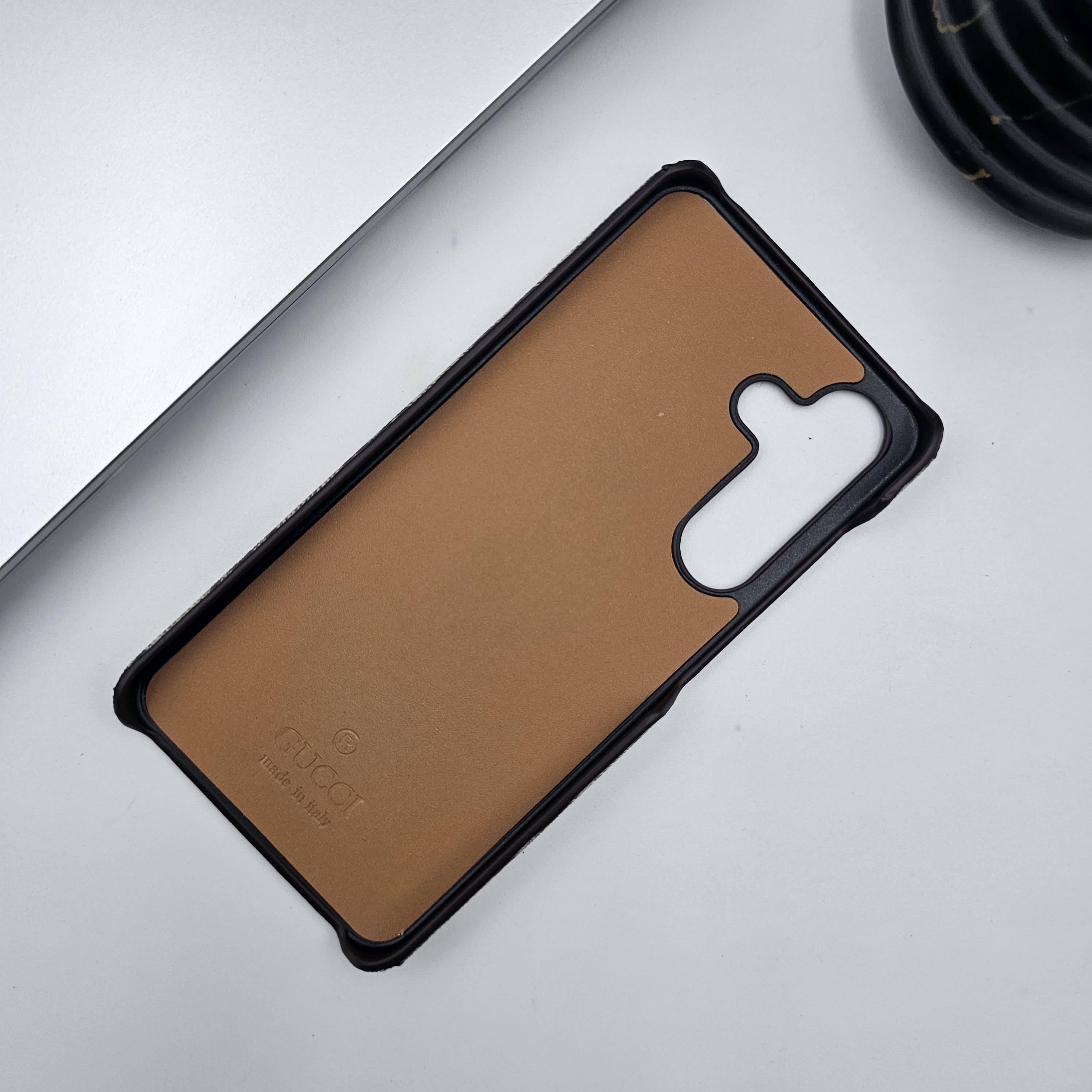 Samsung Galaxy S24 Luxury Brand Pattern PU Leather Case Cover