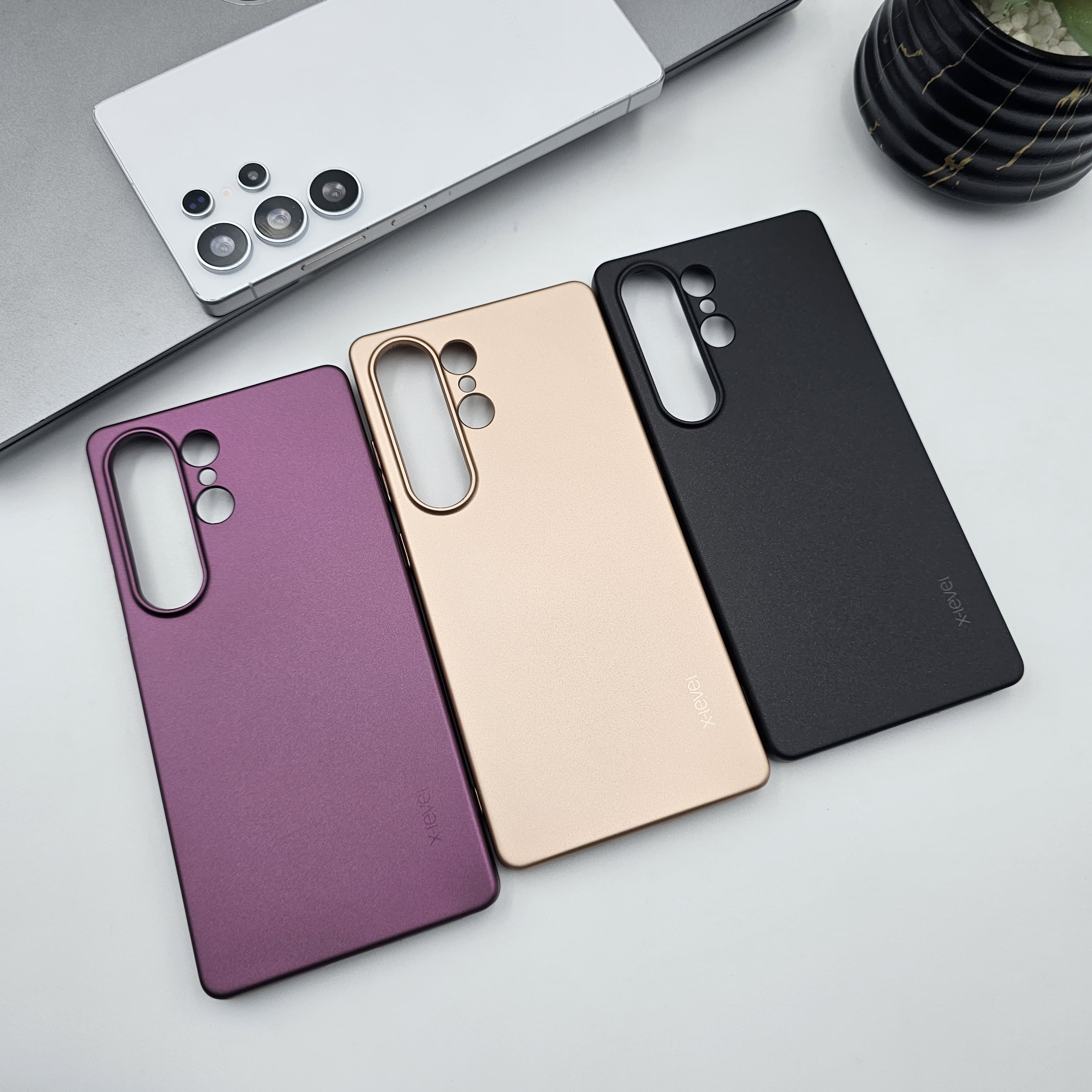 Samsung Galaxy S25 Ultra Super Slim Smooth TPU Matte Finish Case