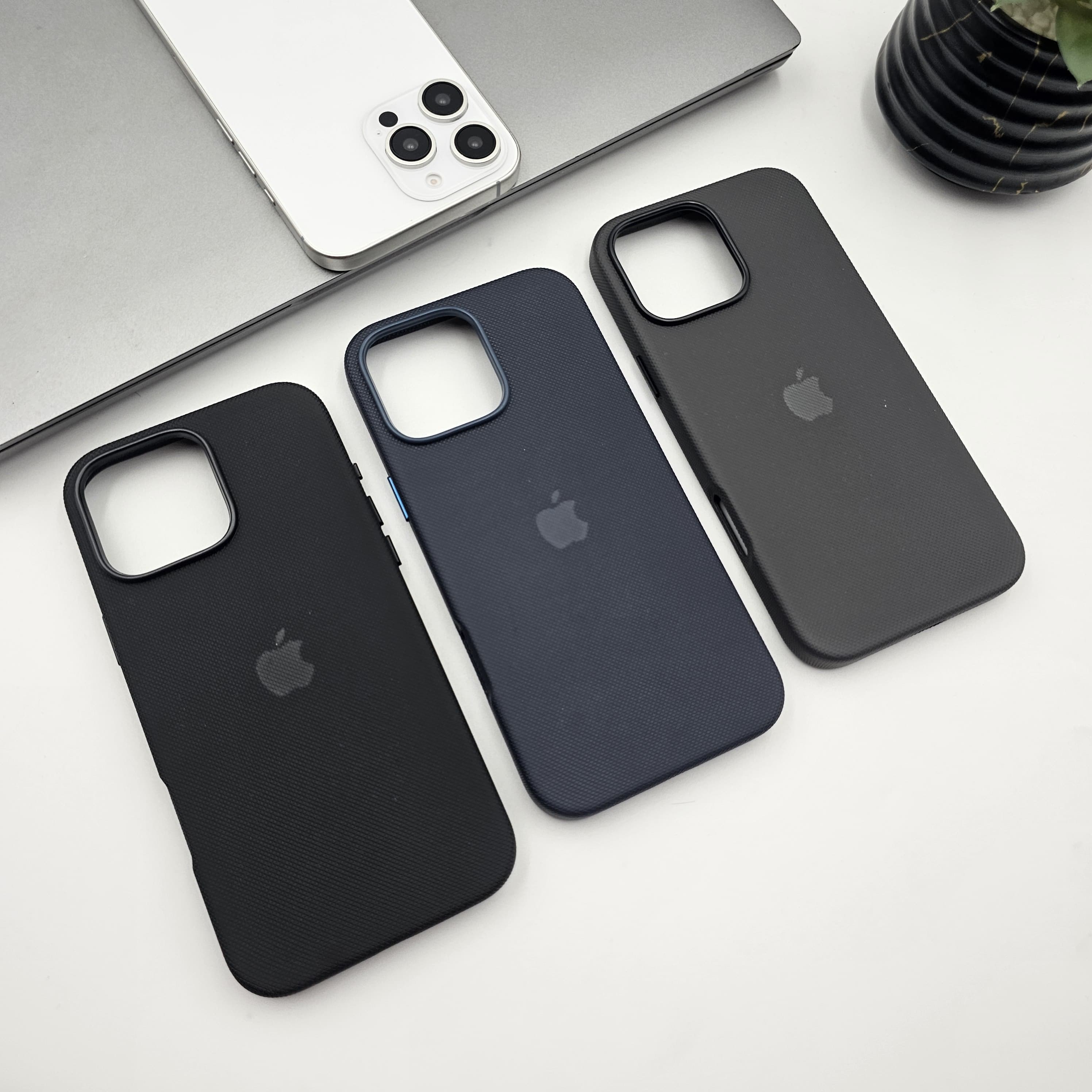 iPhone 16 Series Frost Shield Slim Logo Case Inside Velvet