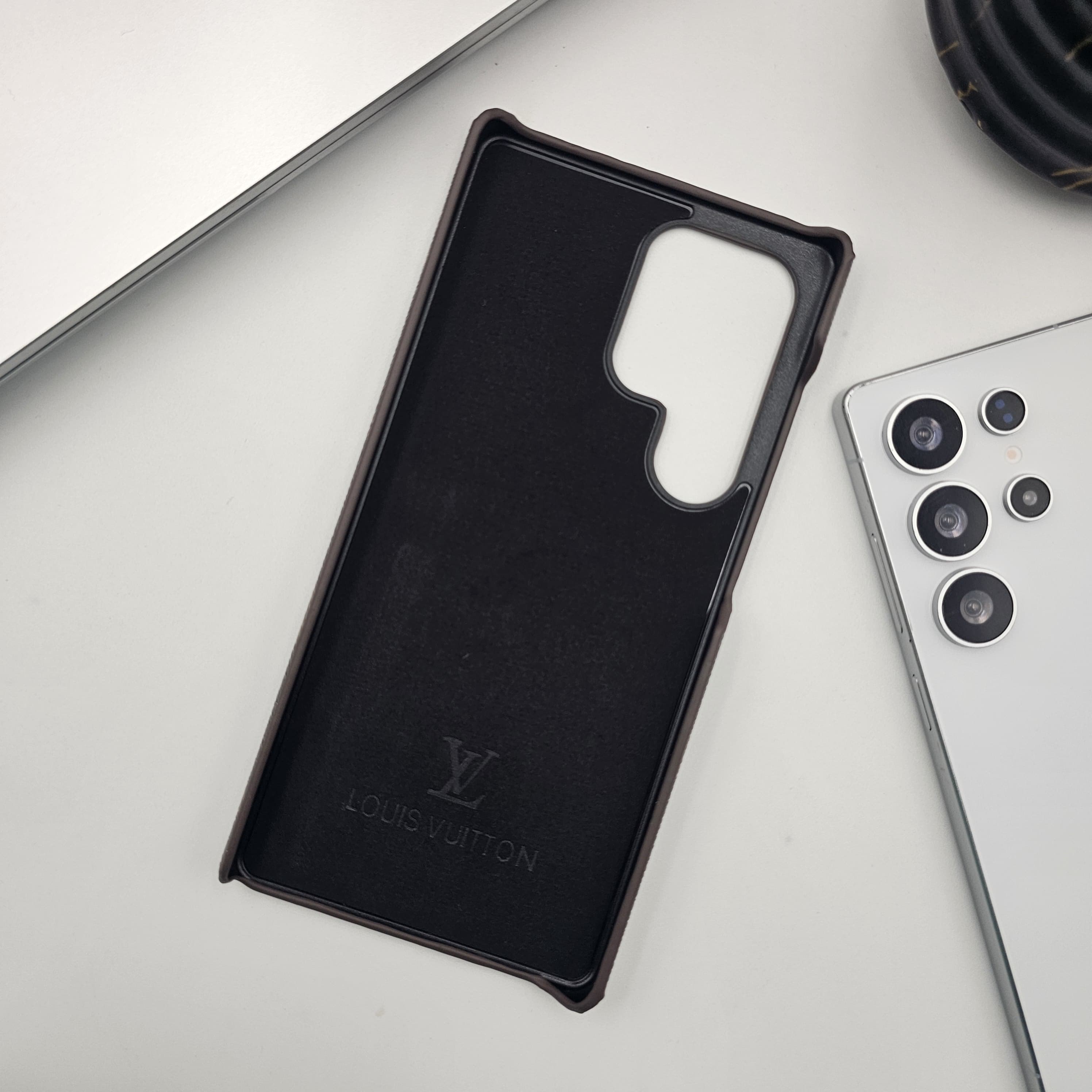 Samsung Galaxy S25 Ultra Luxury PU Leather Card Holder Case