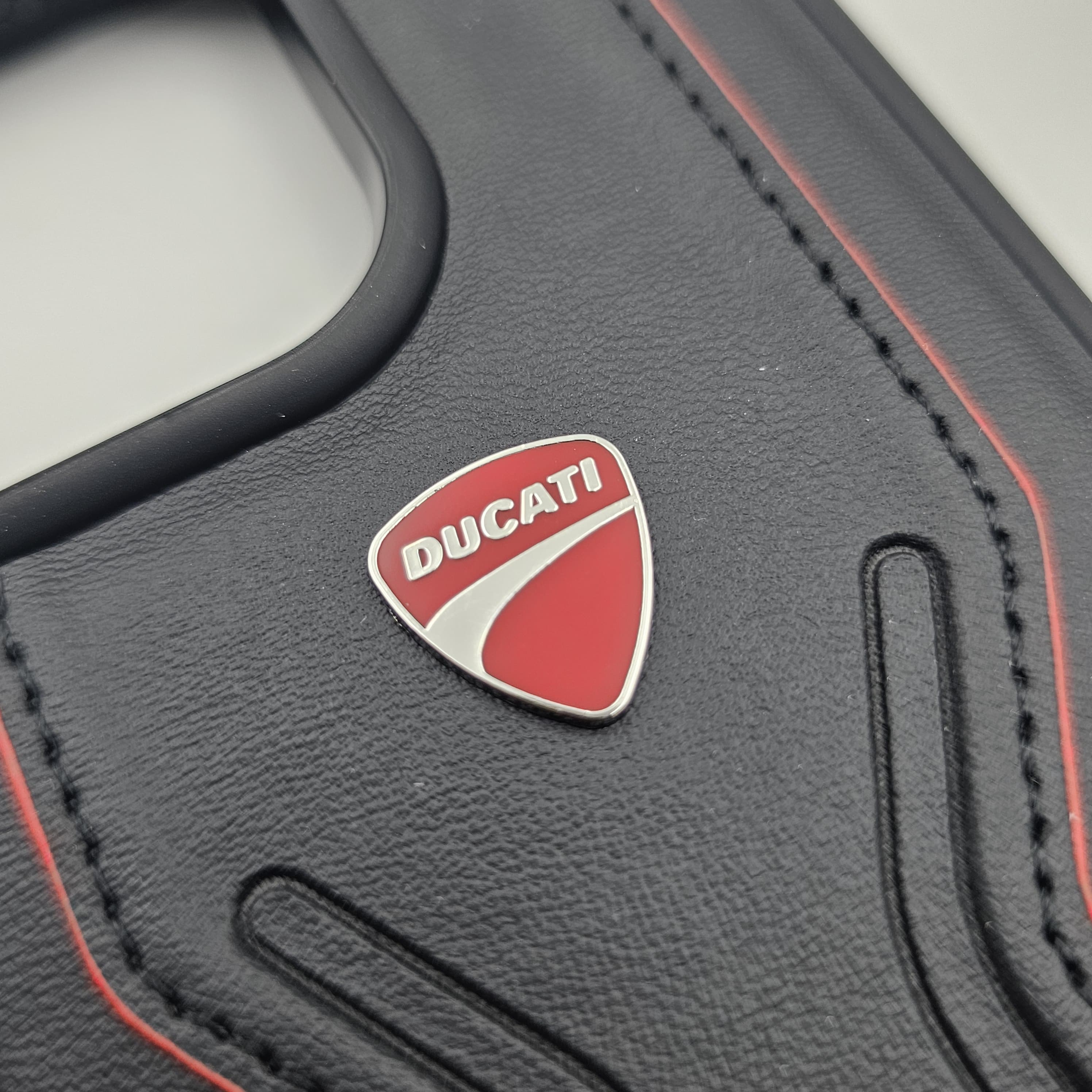 iPhone Luxury Sports Bike DC Stitched Leather Case