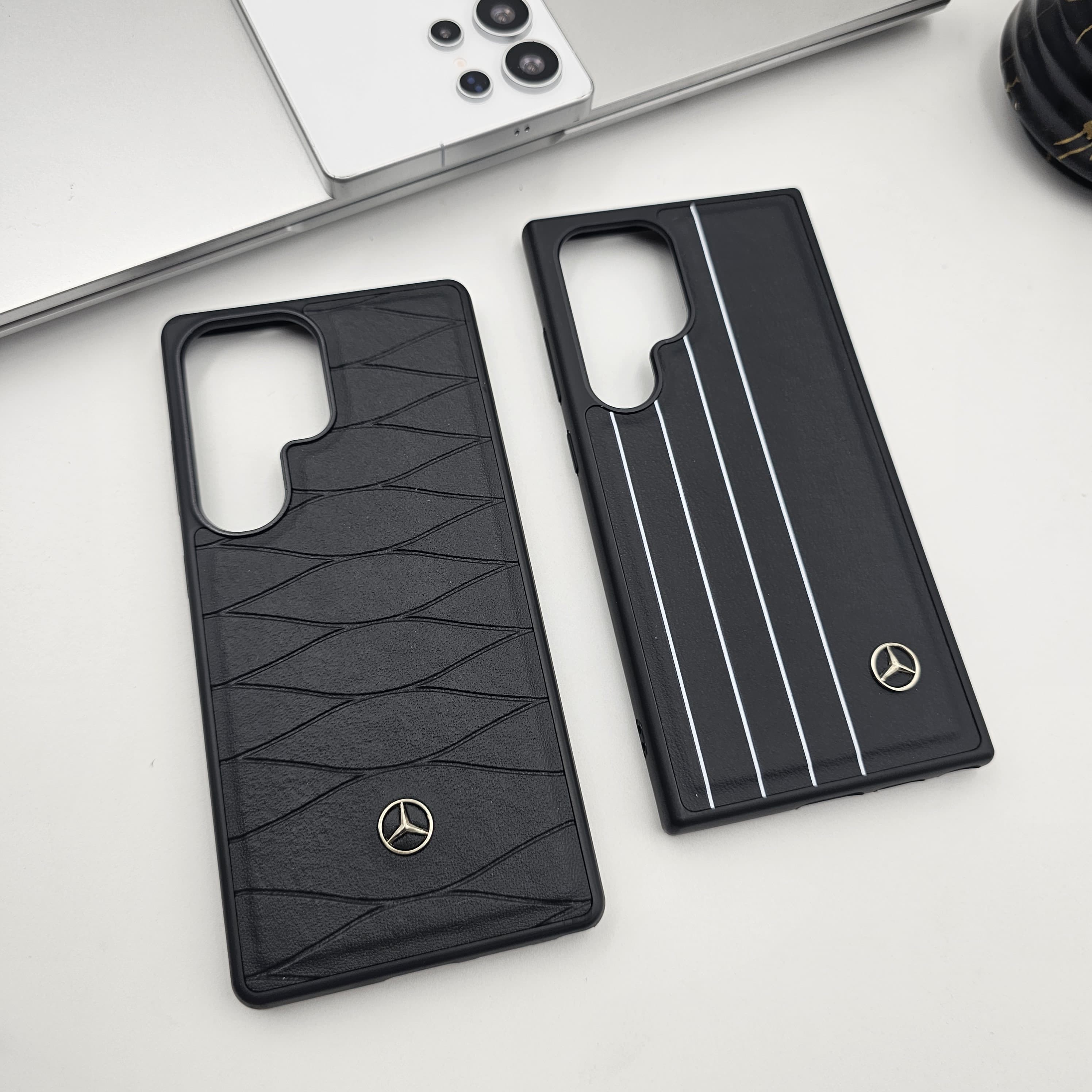 Samsung Galaxy S23 Ultra Merc Sport Series Logo Case Black