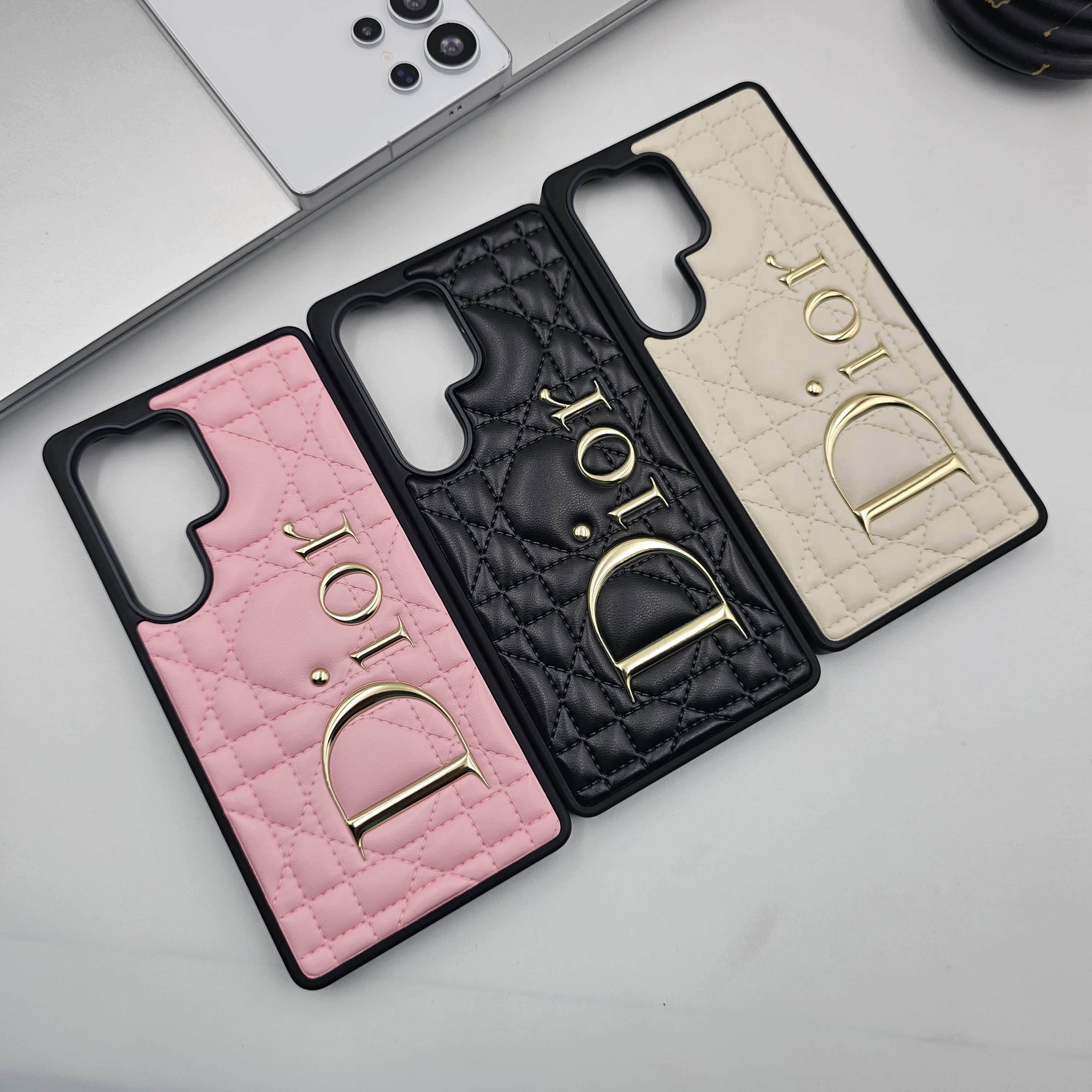 Samsung Galaxy S25 Ultra Luxury Brand Puffer Case