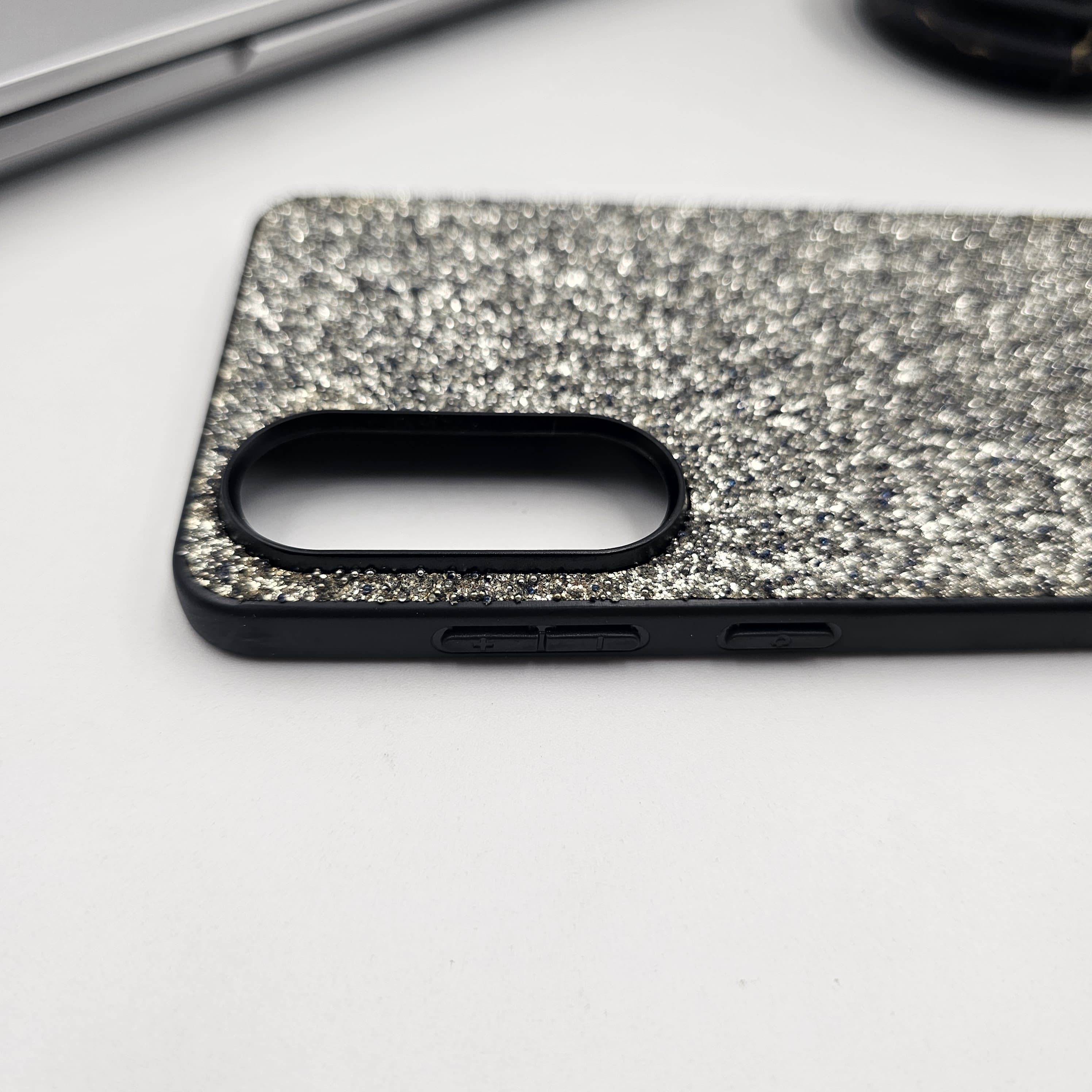 Sparkly Glitter Dust MagSafe Case for Samsung Galaxy S25 Edge | Luxury Diamond Feel Protective Back Cover