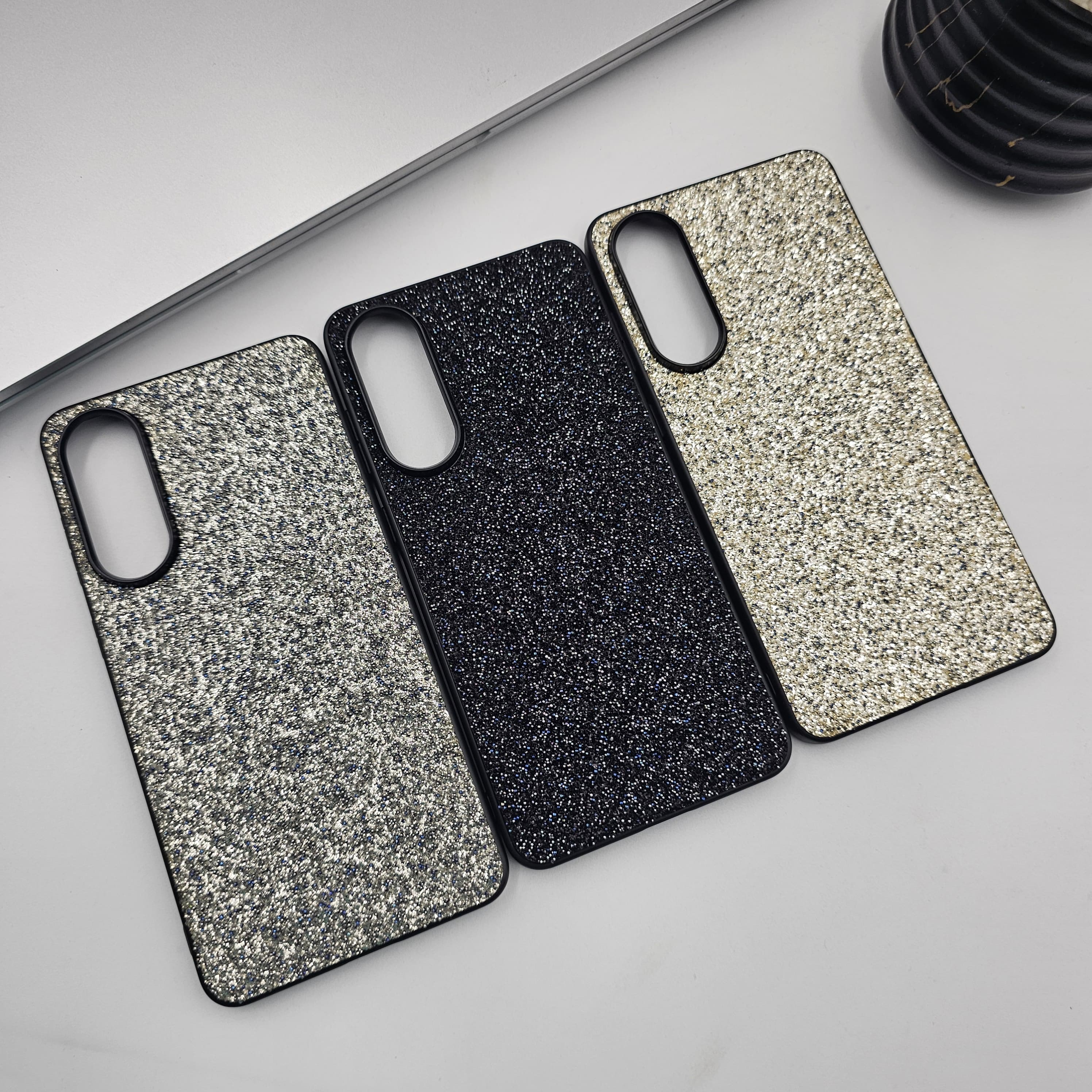 Sparkly Glitter Dust MagSafe Case for Samsung Galaxy S25 Edge | Luxury Diamond Feel Protective Back Cover