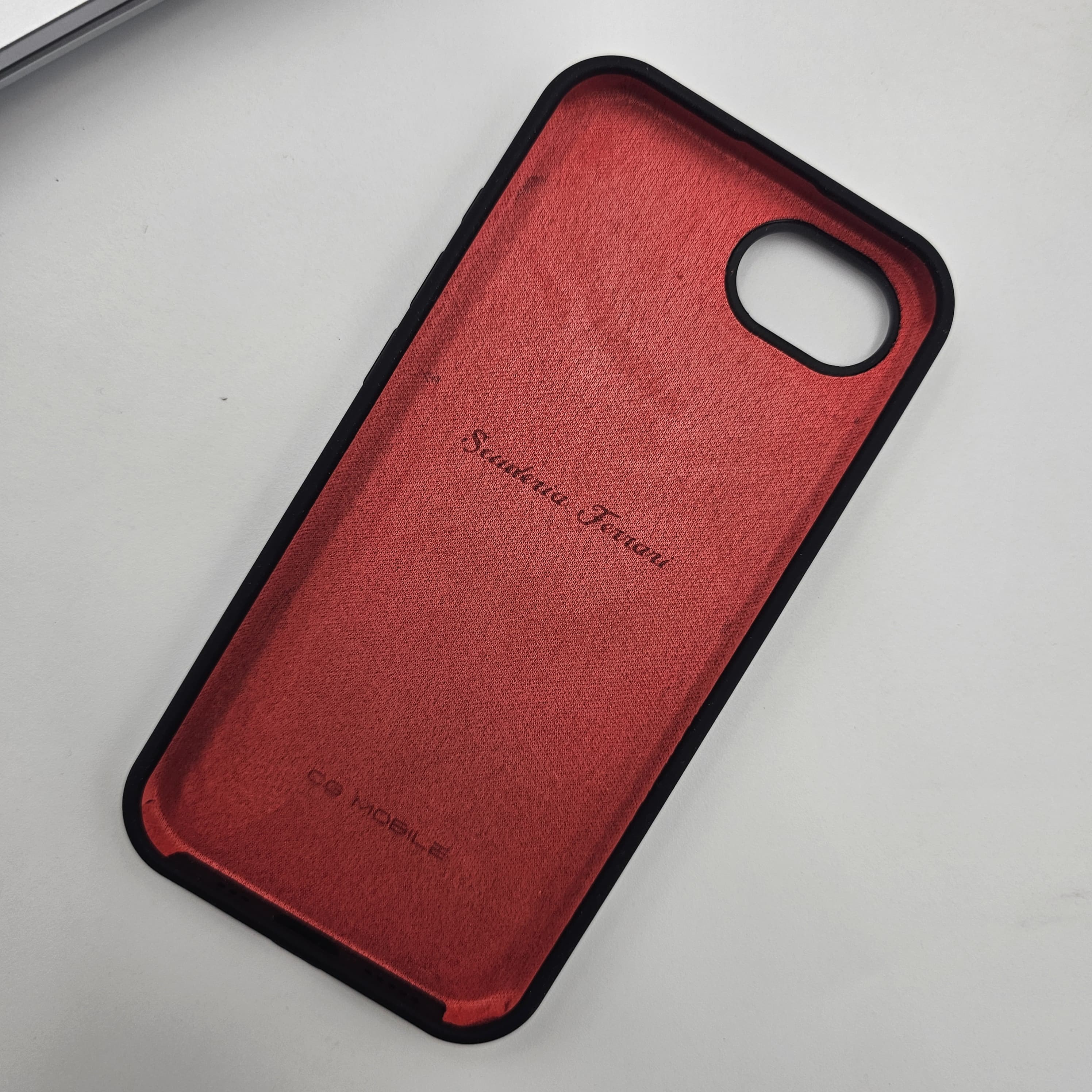 iPhone 16E FR Sports Car Logo Liquid Silicone Case Cover